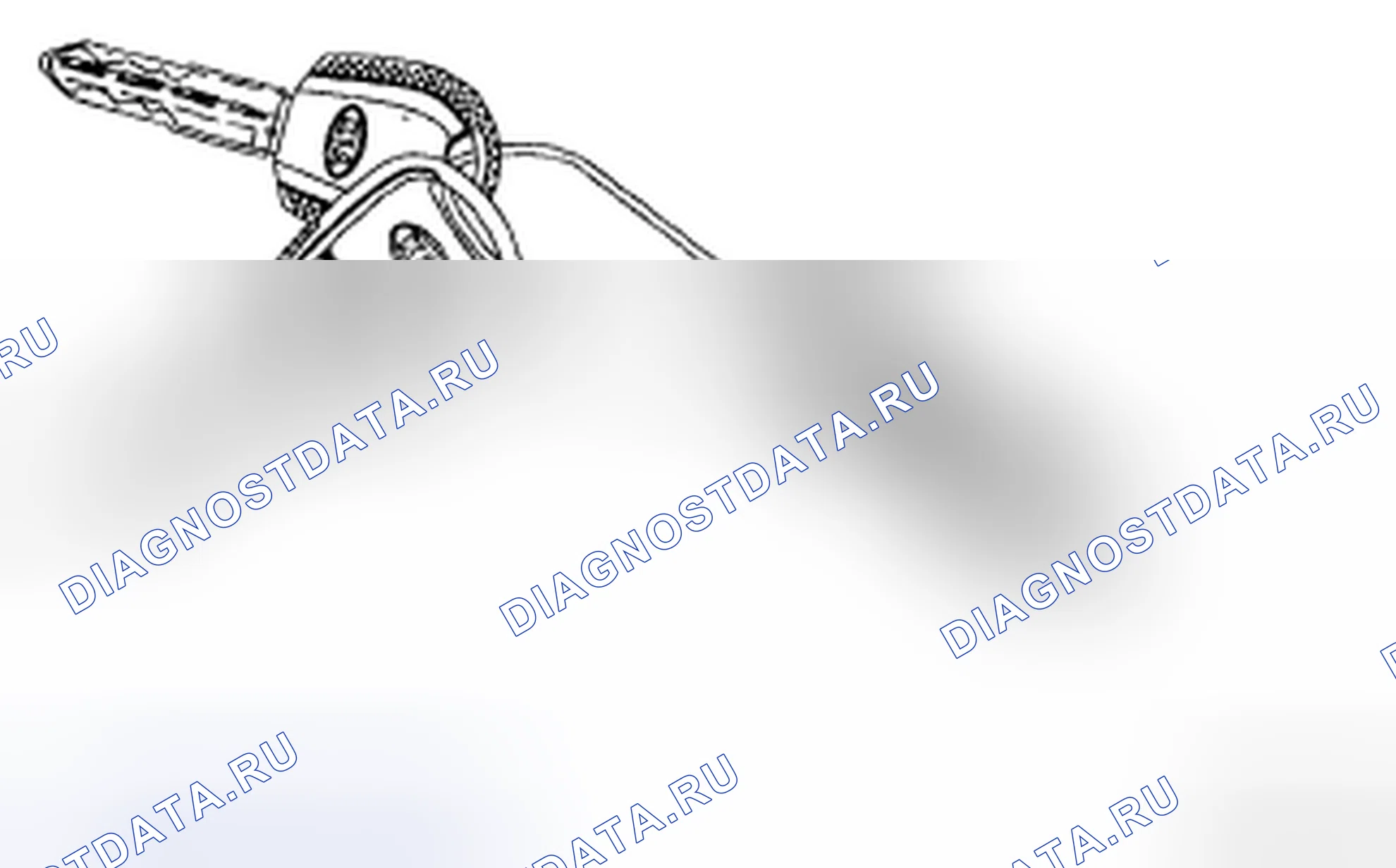 Рис. 83: ТРАНСПОНДЕР (ВСТРОЕННЫЕ КЛАВИШИ). Geely Preface I рестайлинг