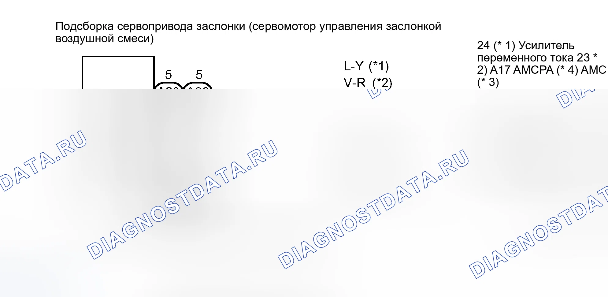 Рис. 104: Принципиальная схема. Toyota 4Runner IV