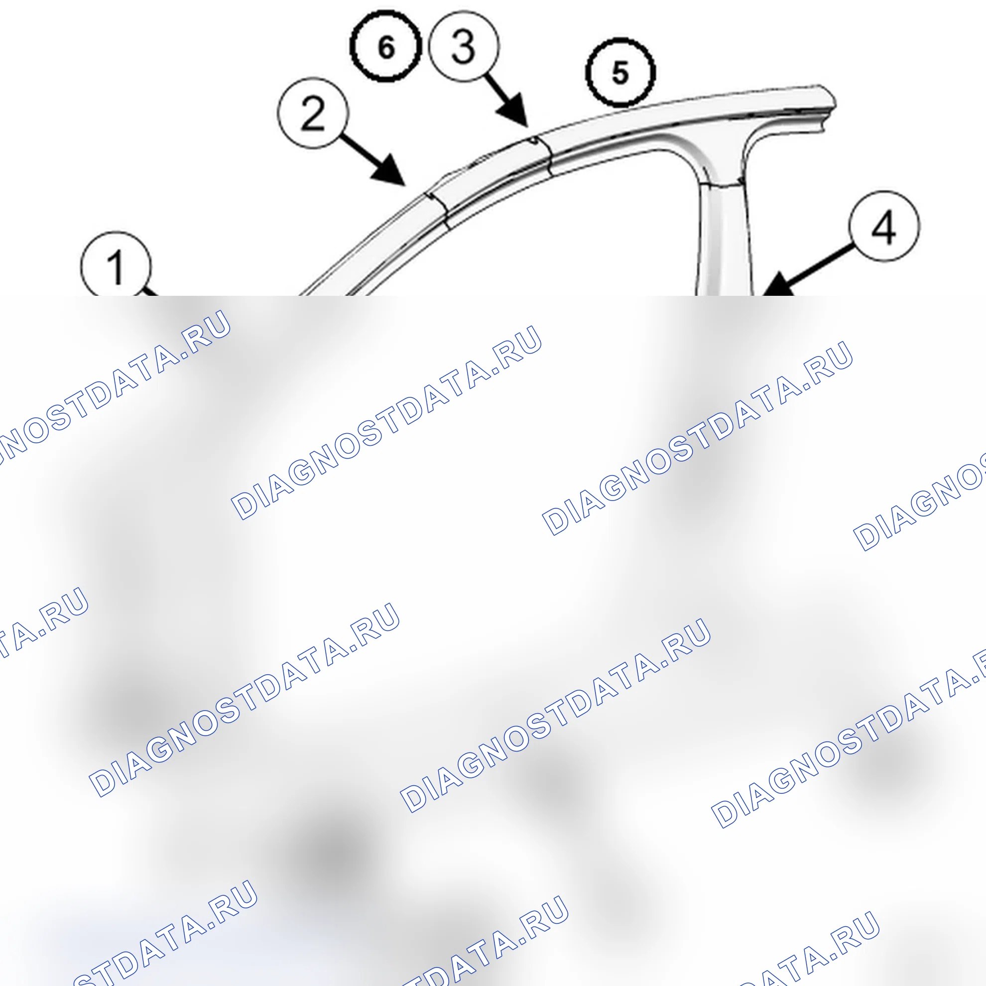 Общее описание боковины кузова, передняя часть. Renault Laguna III