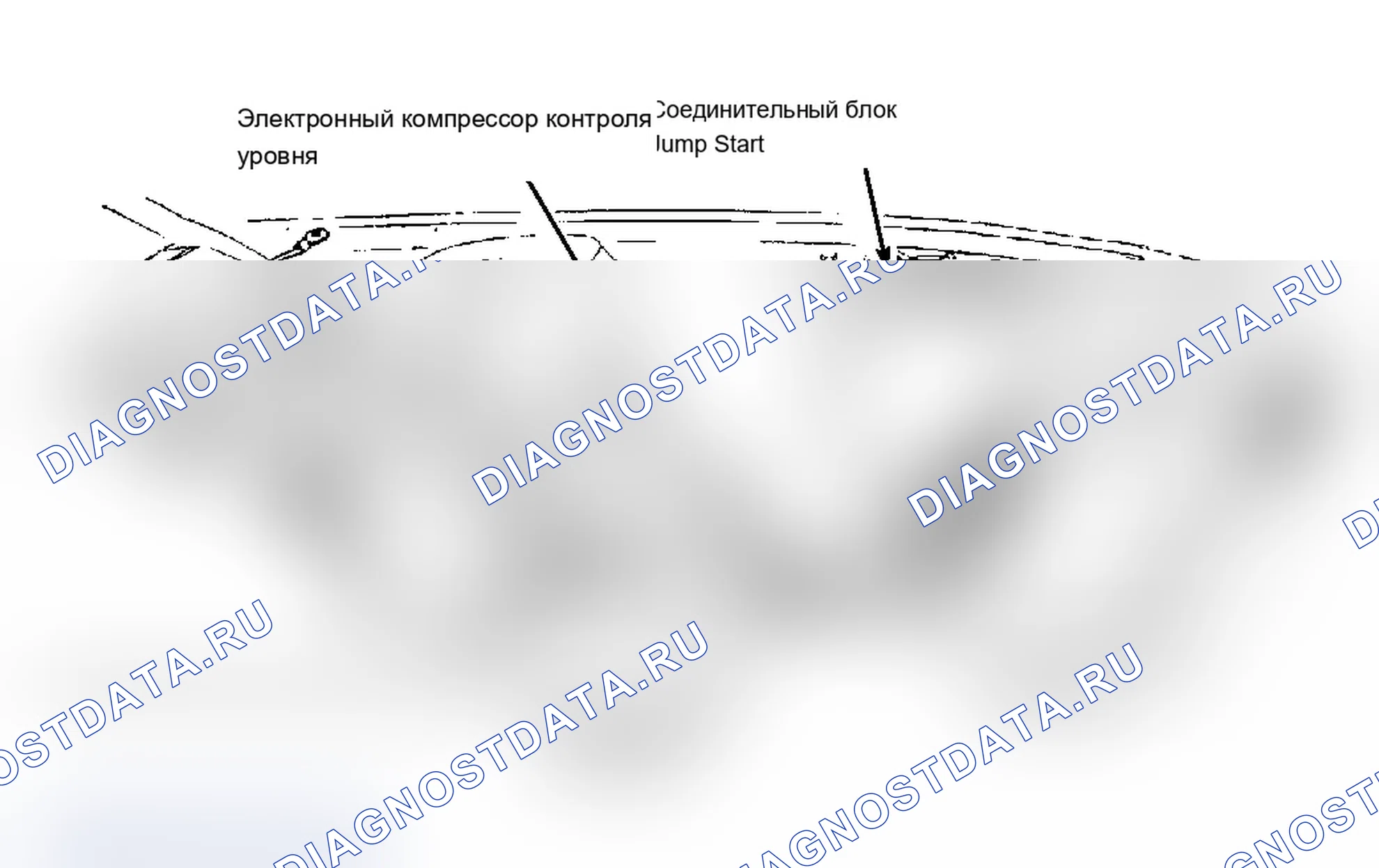 Рис. 3: Расположение компонентов (3 из 17). Buick Electra VI