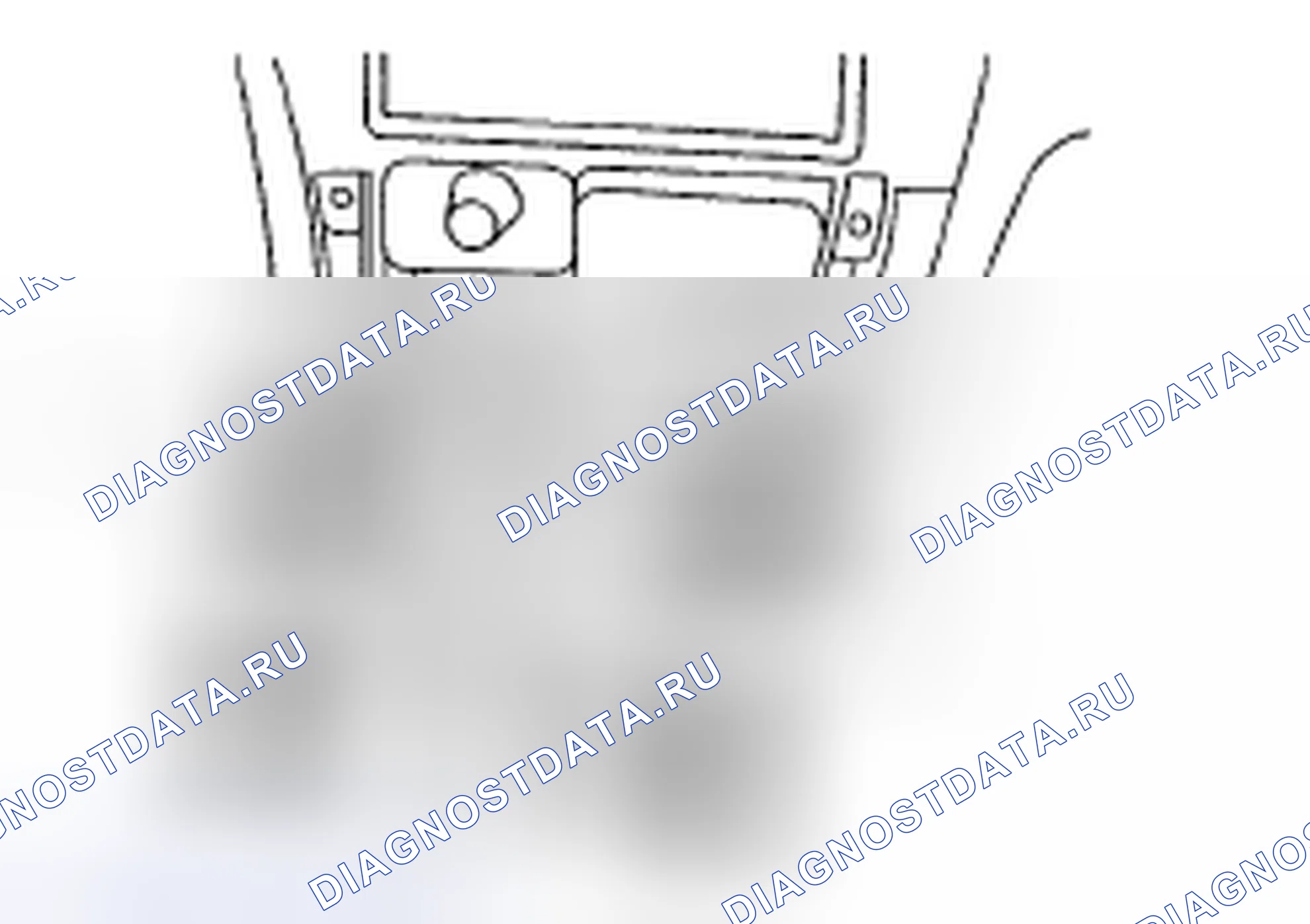Рис. 59: Расположение болтов для сборки рычага выбора. Honda Vezel I