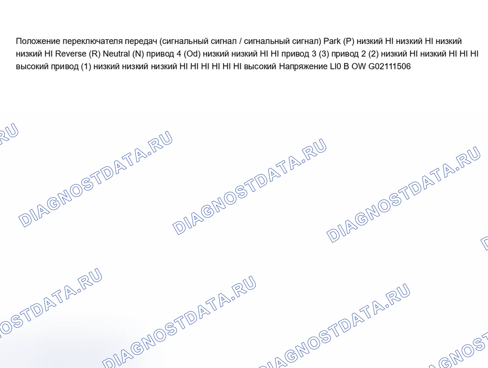 Рис. 374: Спецификация логики переключения диапазонов передачи. Chevrolet Suburban K1500 GMT800