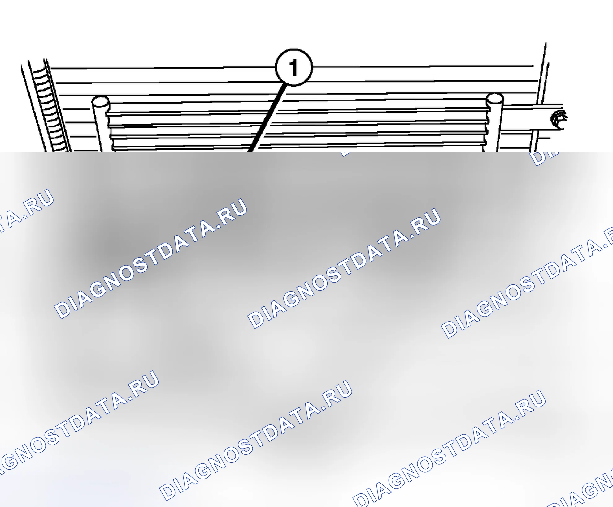 Рис. 69: ОХЛАДИТЕЛЬ ЖИДКОСТИ. Dodge Cab & Chassis R3500 HD transition
