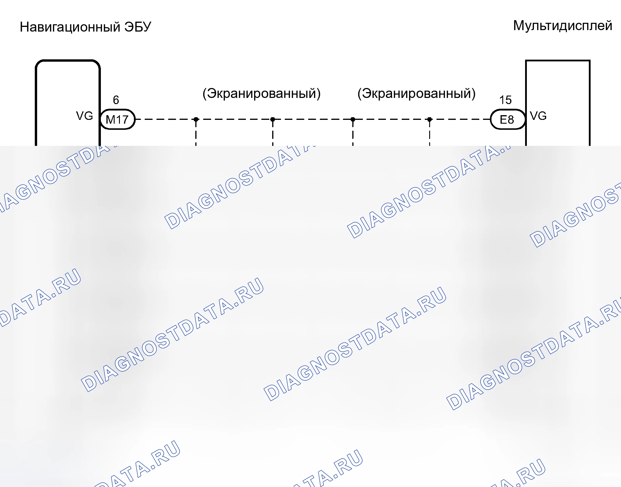Рис. 25: электросхема. Toyota Avalon XX30