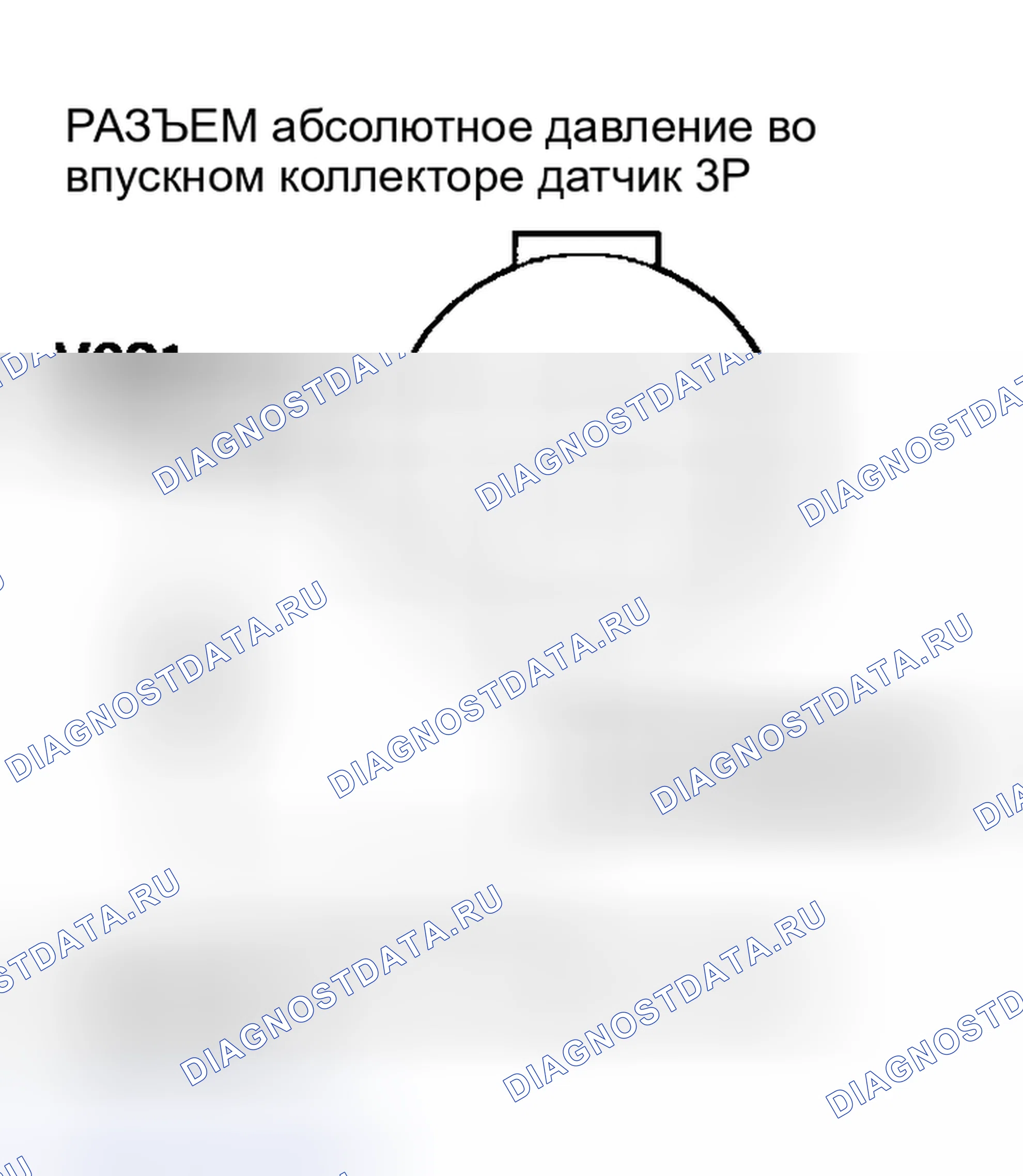 Рис. 36: P0107 расшифровка кода ошибки: низкое напряжение цепи датчика абсолютное давление во впускном коллекторе. Honda Insight I