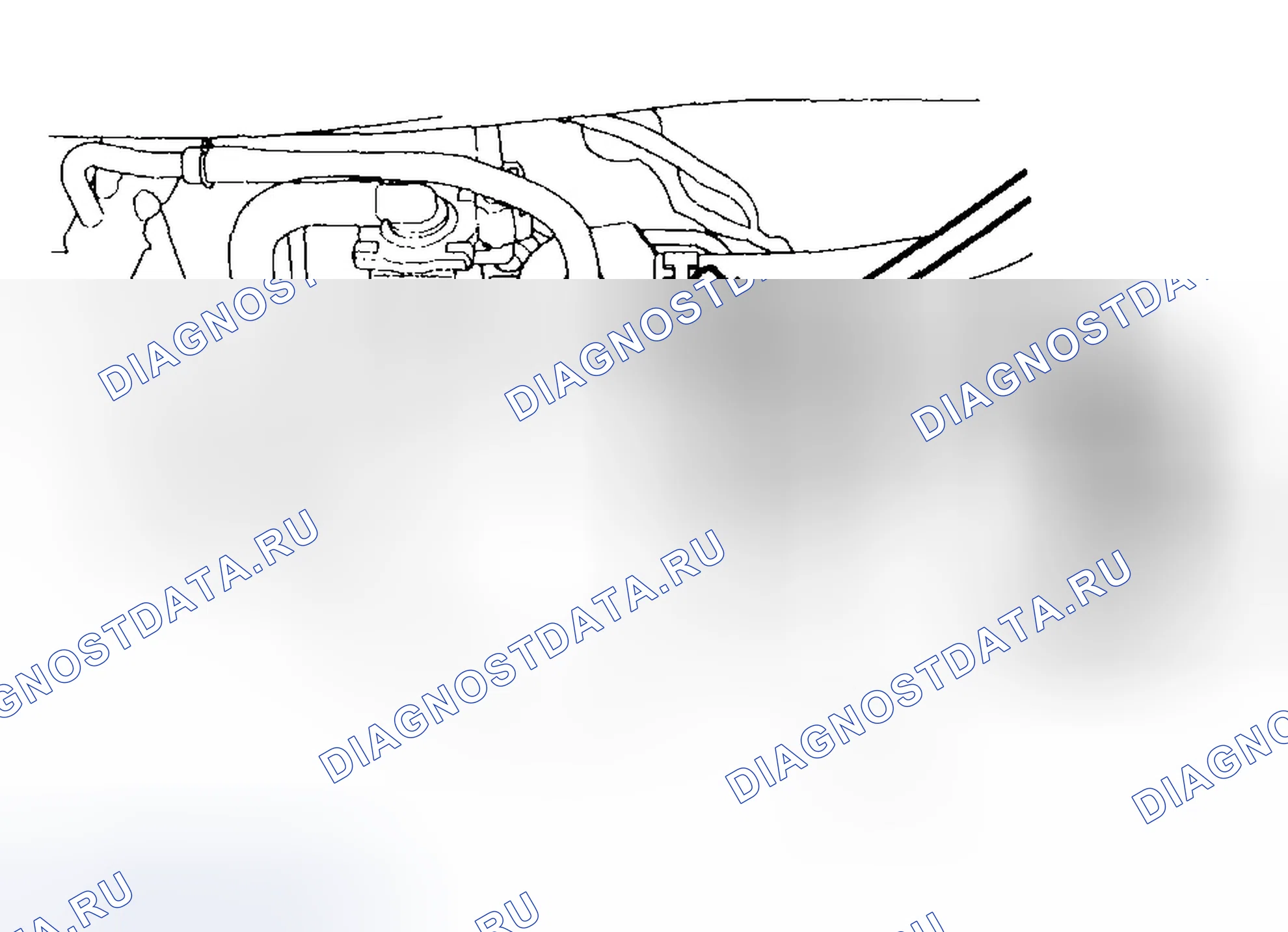 Рис. 165: Испытание перепускного электромагнитного клапана EVAP. Honda Odyssey II