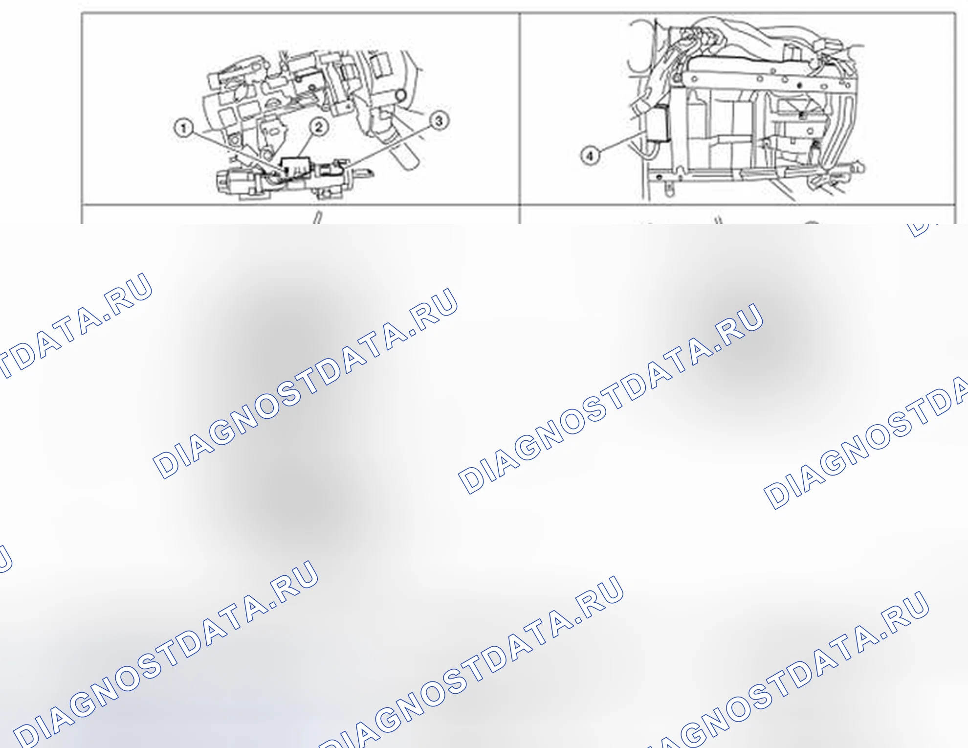 Рис. 196: МОДЕЛИ СМЕЩЕНИЯ ПОЛА. Honda Today I