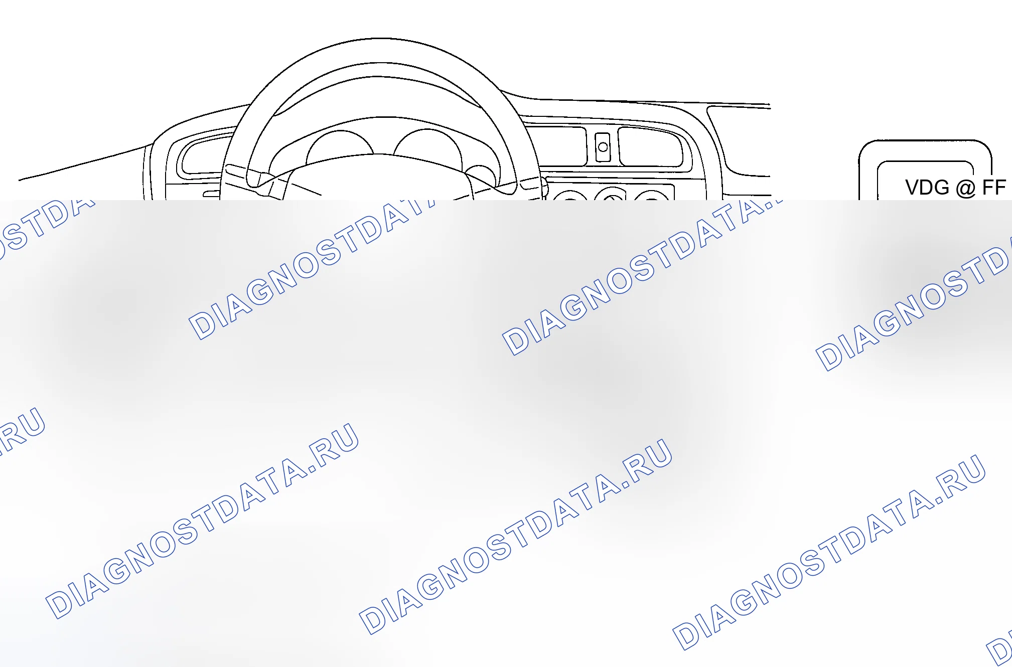 Рис. 486: ВЫКЛЮЧАТЕЛЬ VDC. Subaru Outback BP