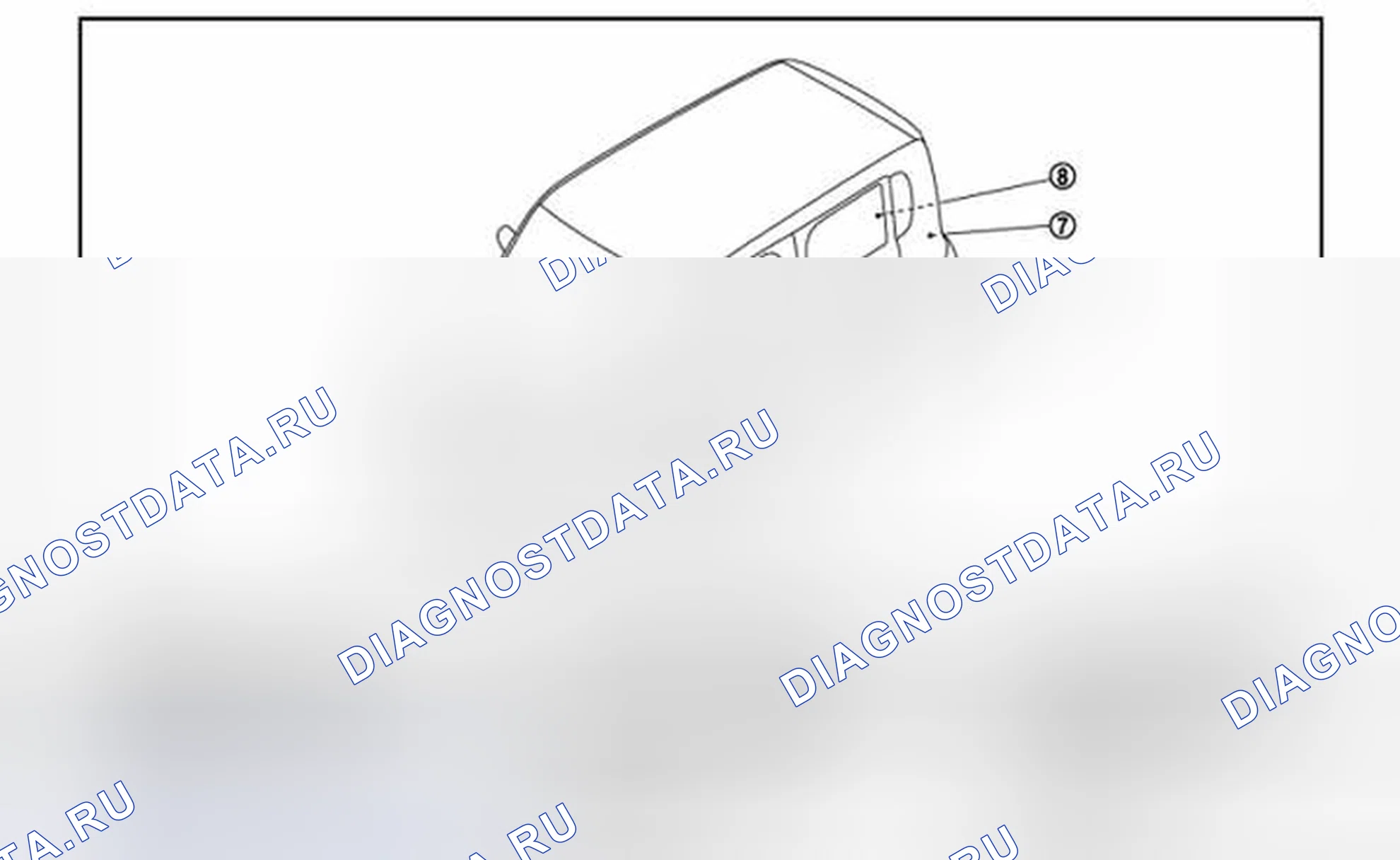 Рис. 59: Расположение компонентов. Nissan Cube III