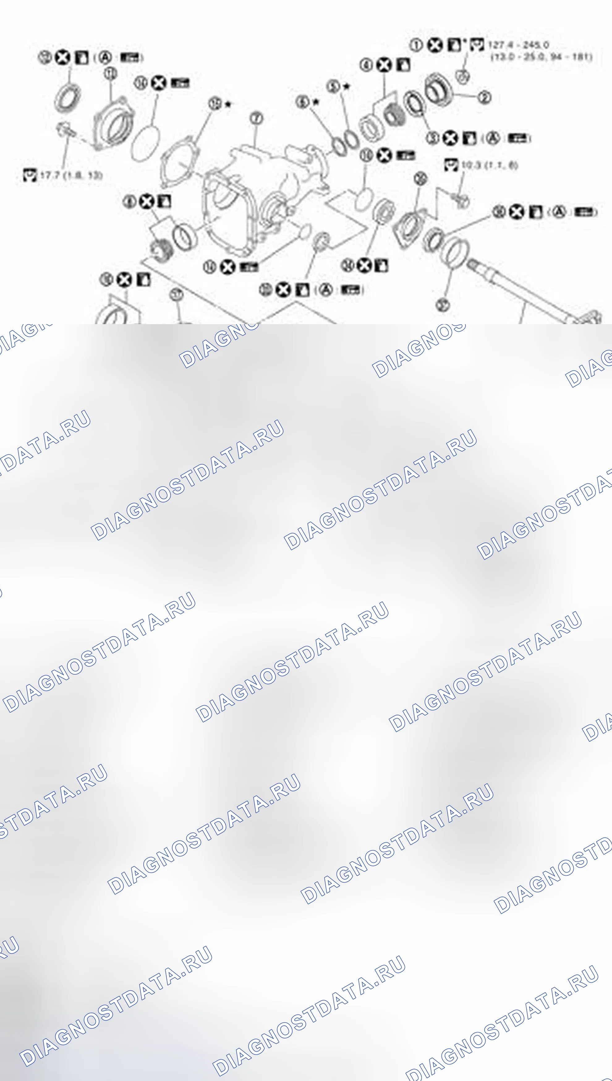 Рис. 24: КОМПОНЕНТЫ (VQ35DE MODELS). Infiniti FX45 I рестайлинг