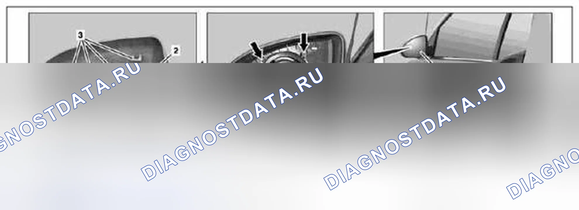 Рис. 141: Демонтаж / монтаж внешней зеркальной накладки - AR88,70-P-xtegx1 9040MCC. Kia Soul I