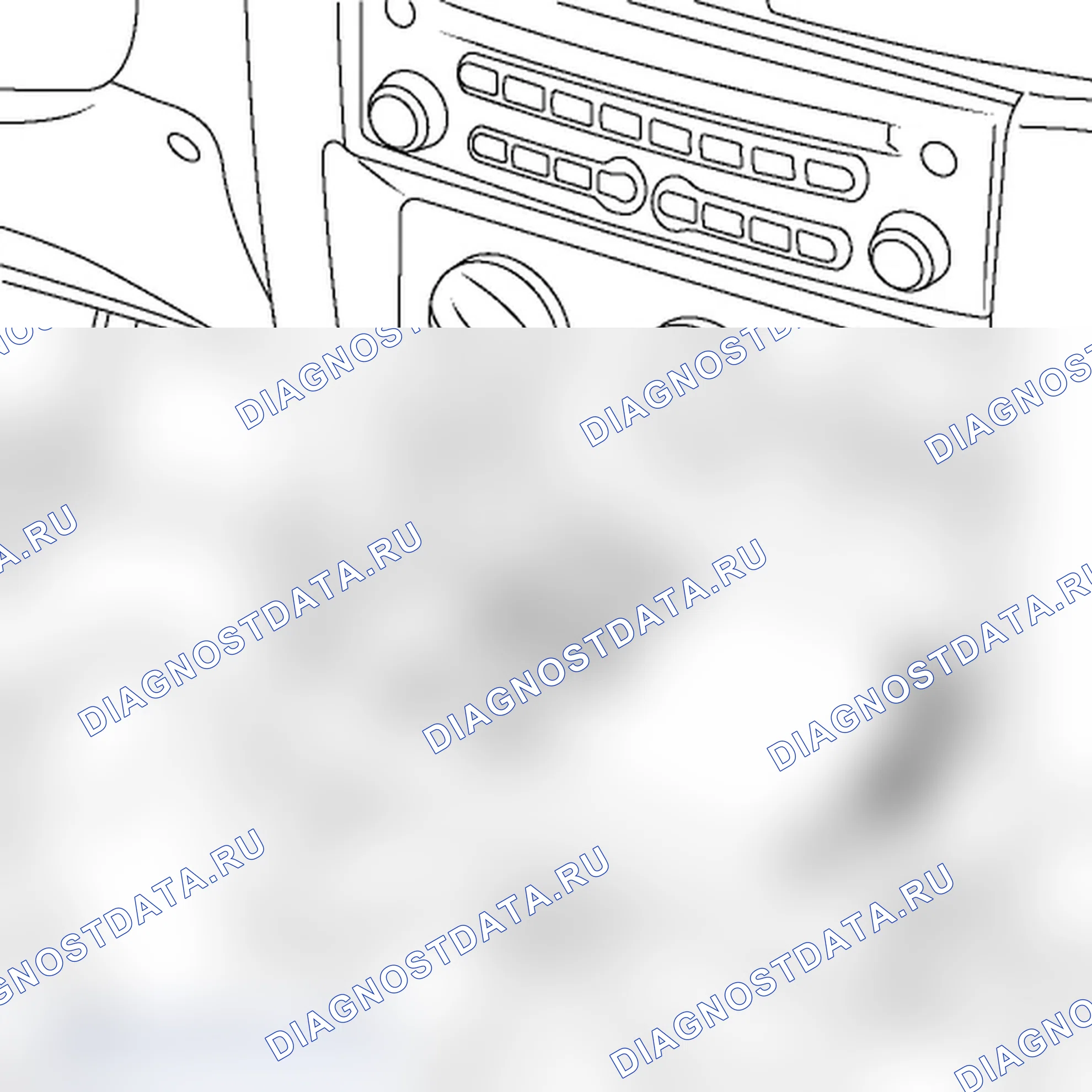 Как снять и установить переключатель. Renault Kangoo II-BeBop