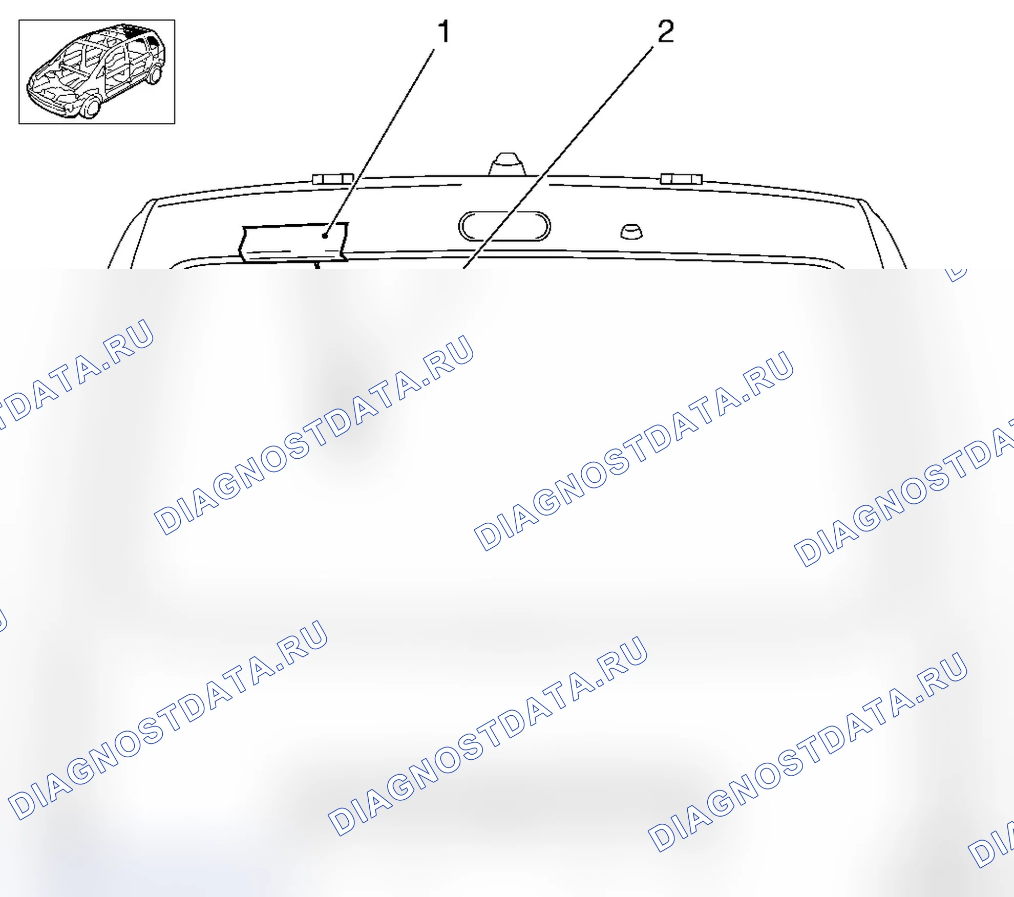 Заменить стекло задней откидной двери (модели F06 / F25). Opel Combo C