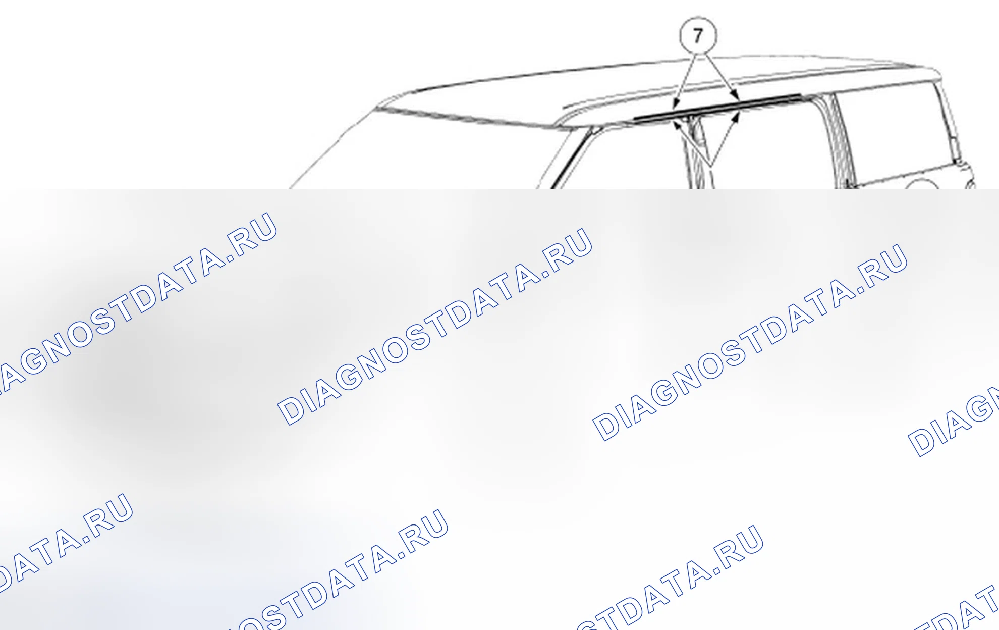 Рис. 83: Границы тела. Ford Flex I