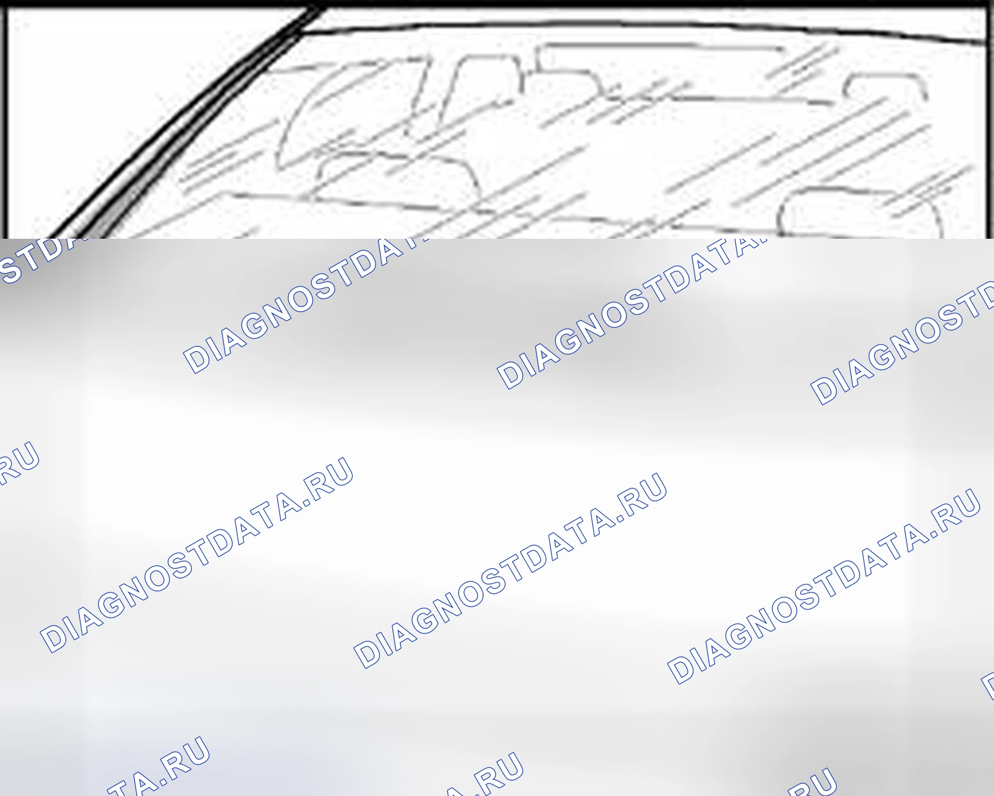 Рис. 187: Высокая тормозная фара, снятие и установка. Volkswagen Phaeton I