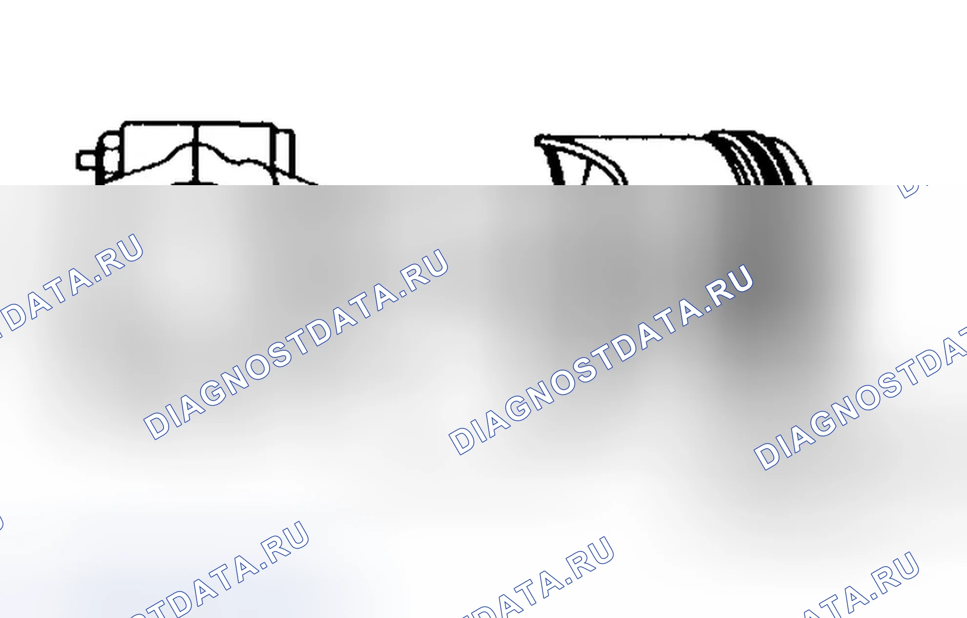 Рис. 10: ПОРШЕНЬ И ШТОК В СБОРЕ. Ford Probe I