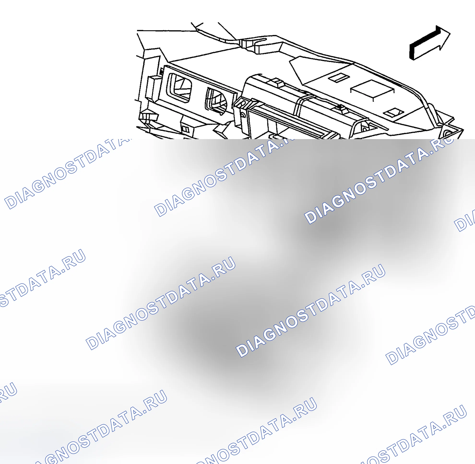 Рис. 22: Виды компонентов системы управления кузовом. Chevrolet Chevy Express H2500 
