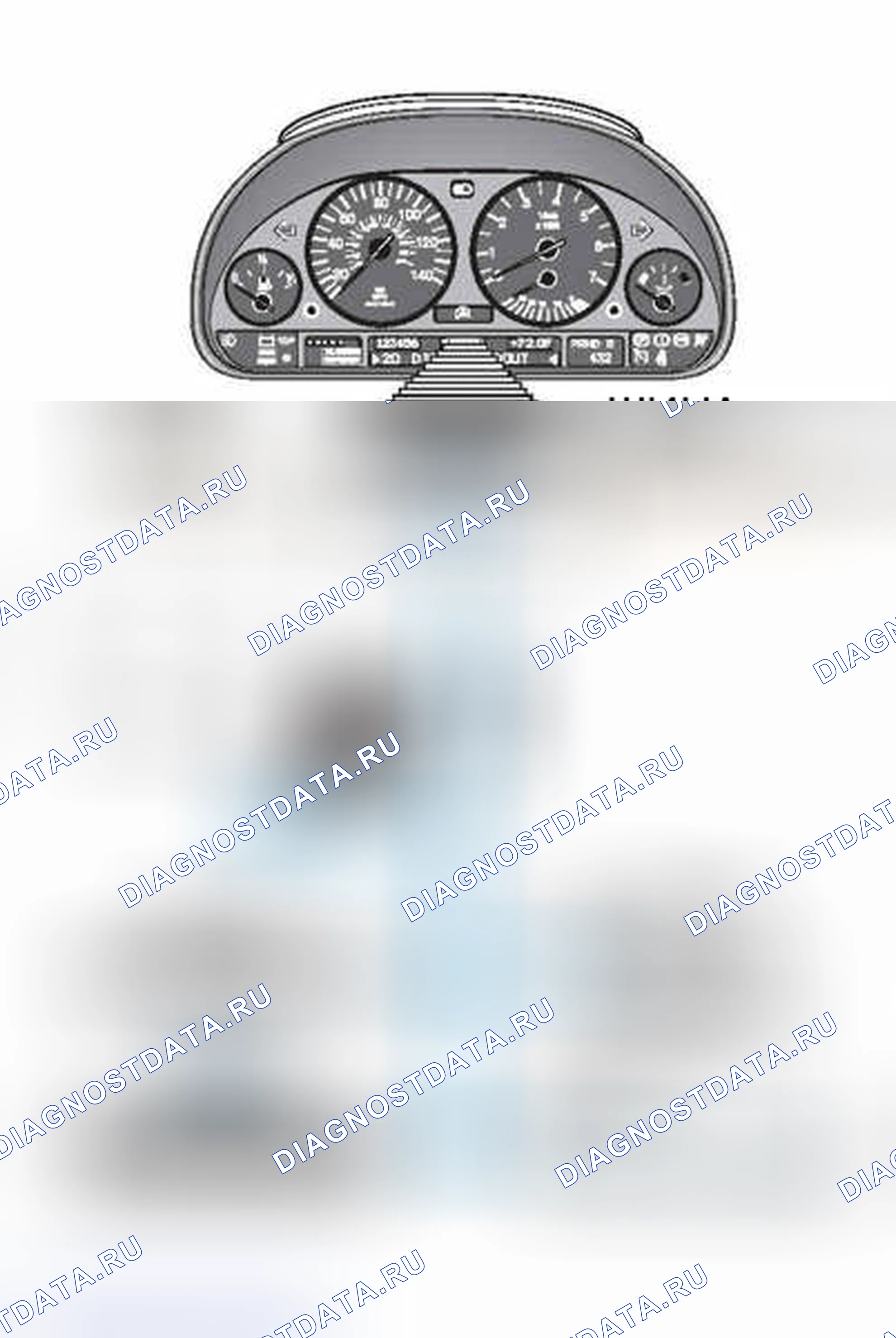 Рис. 139: Многофункциональный руль. BMW M5 E39