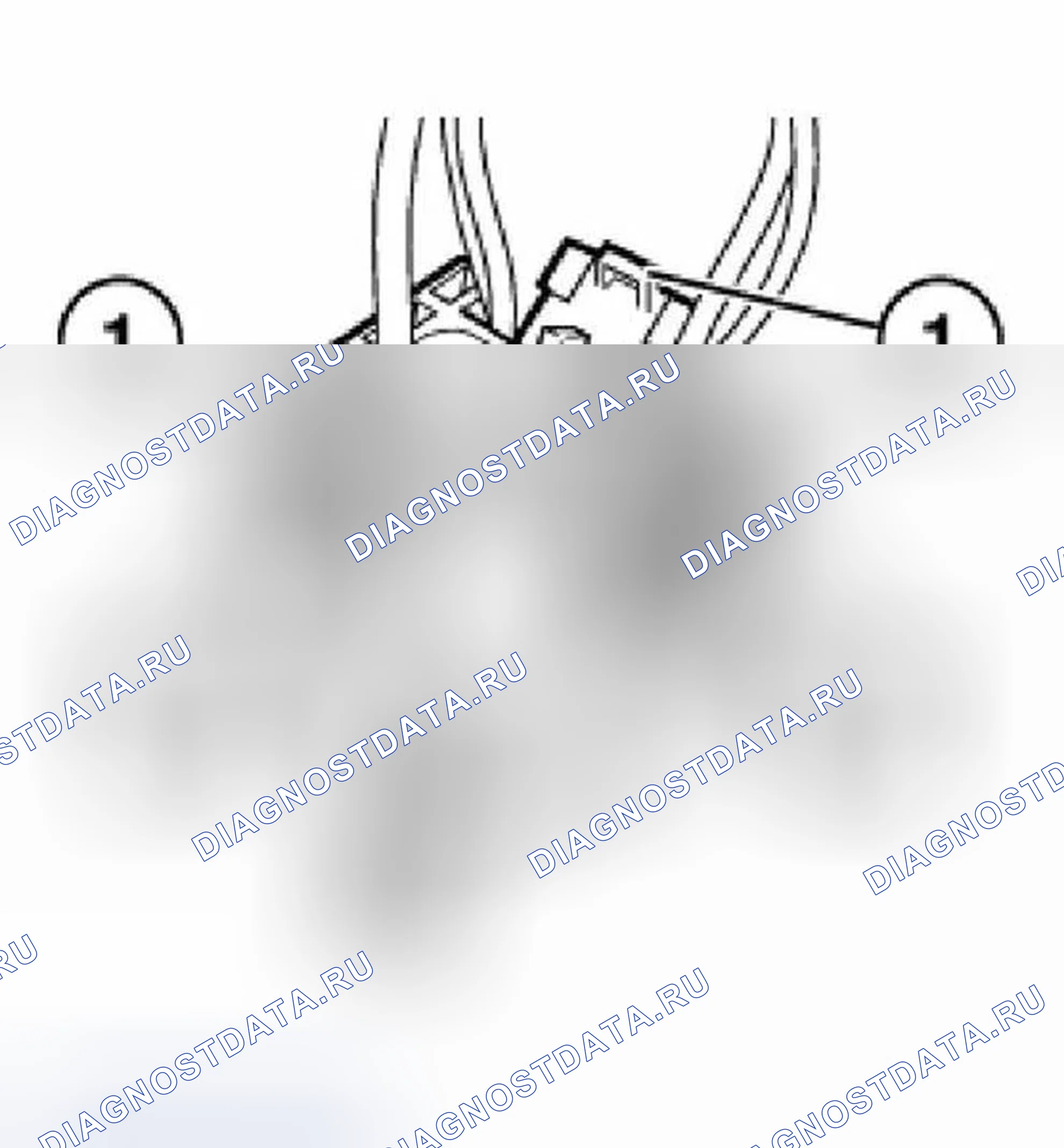 Рис. 198: 61 13 Разъем главного реле DME. BMW X5 E53
