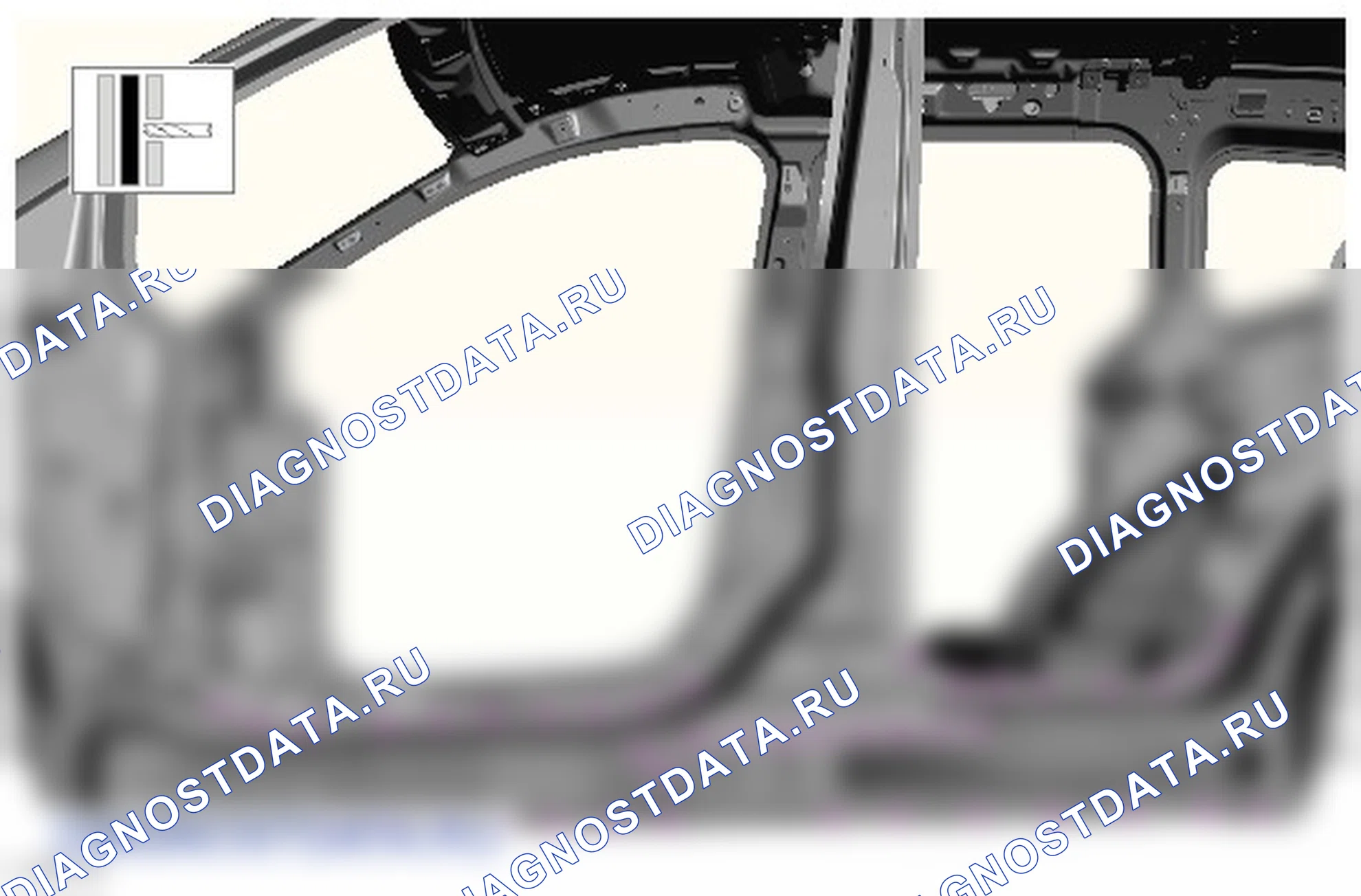 Как снять и установить внутреннее усиление панели нижней обвязки. Ford Tourneo Courier I