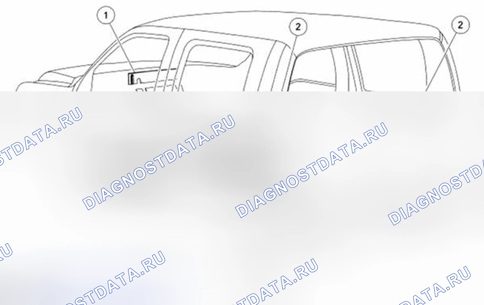 Рис. 121: Кабина экипажа. Ford Pickup F250 Super Duty II