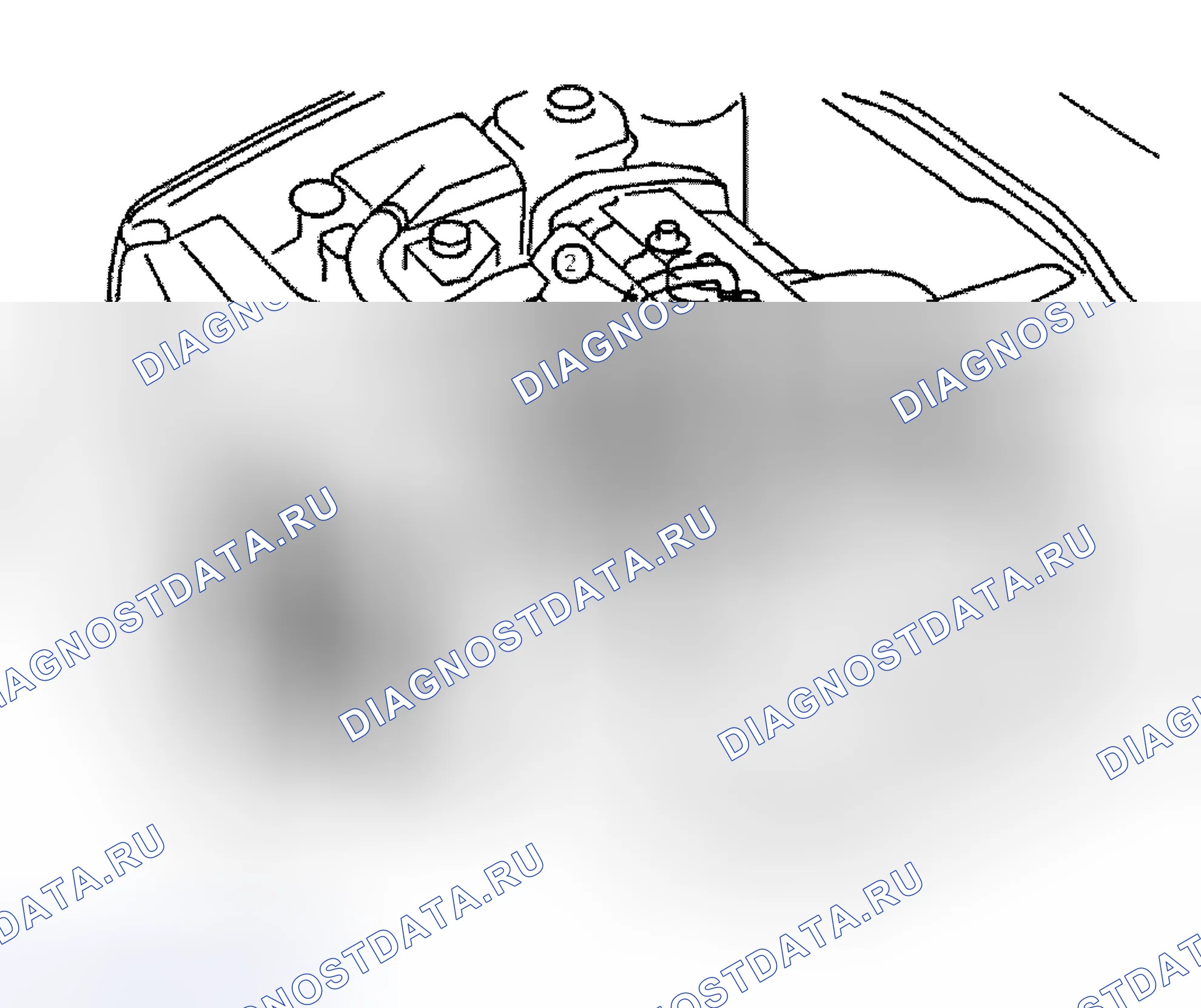 Рис. 6: ВЕНТИЛЯЦИЯ КАРТЕРА (C70, S70 и xtegx2) V70. Volvo S80 I
