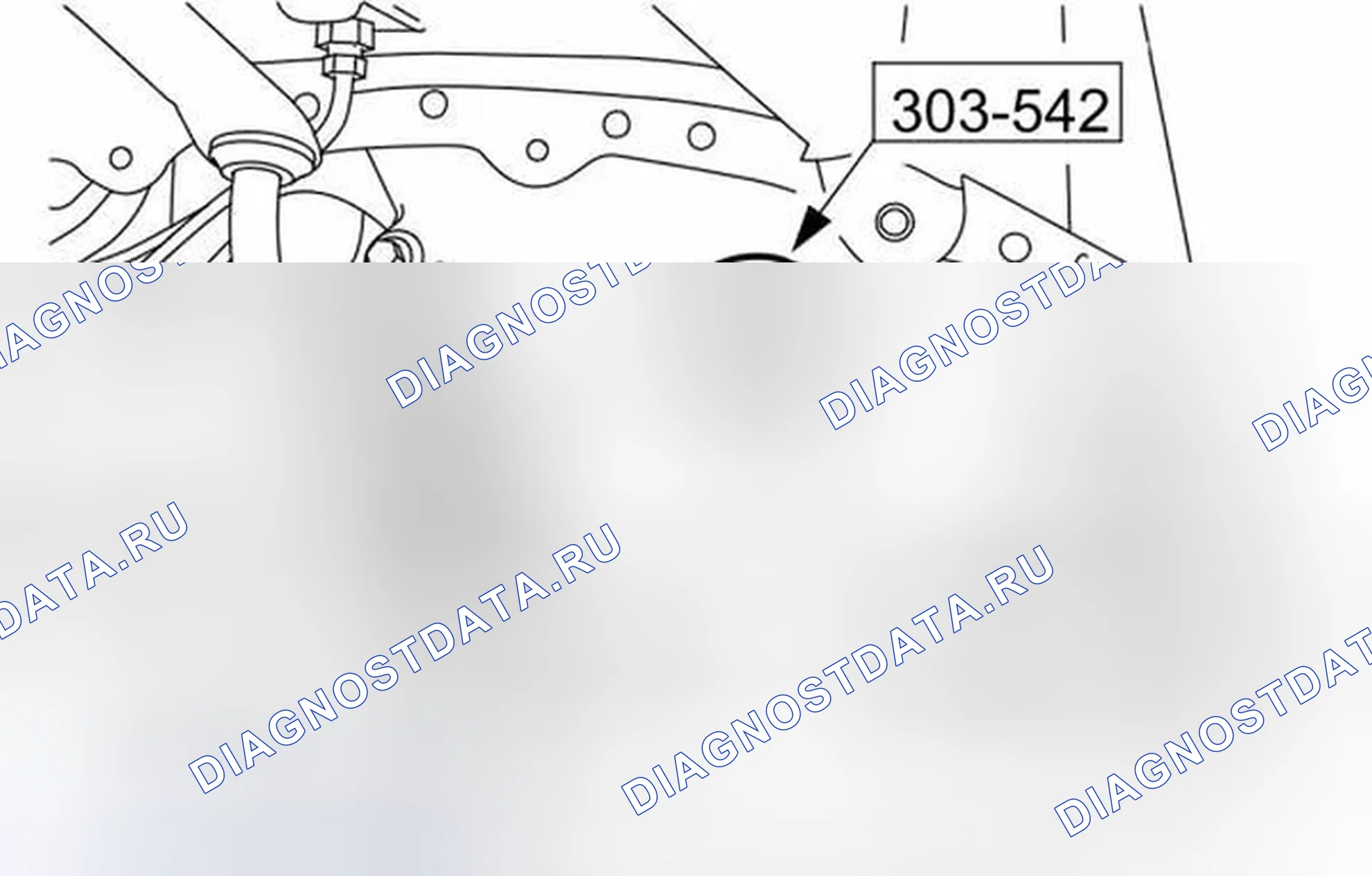 Рис. 295: Установка. Jaguar X-type I рестайлинг