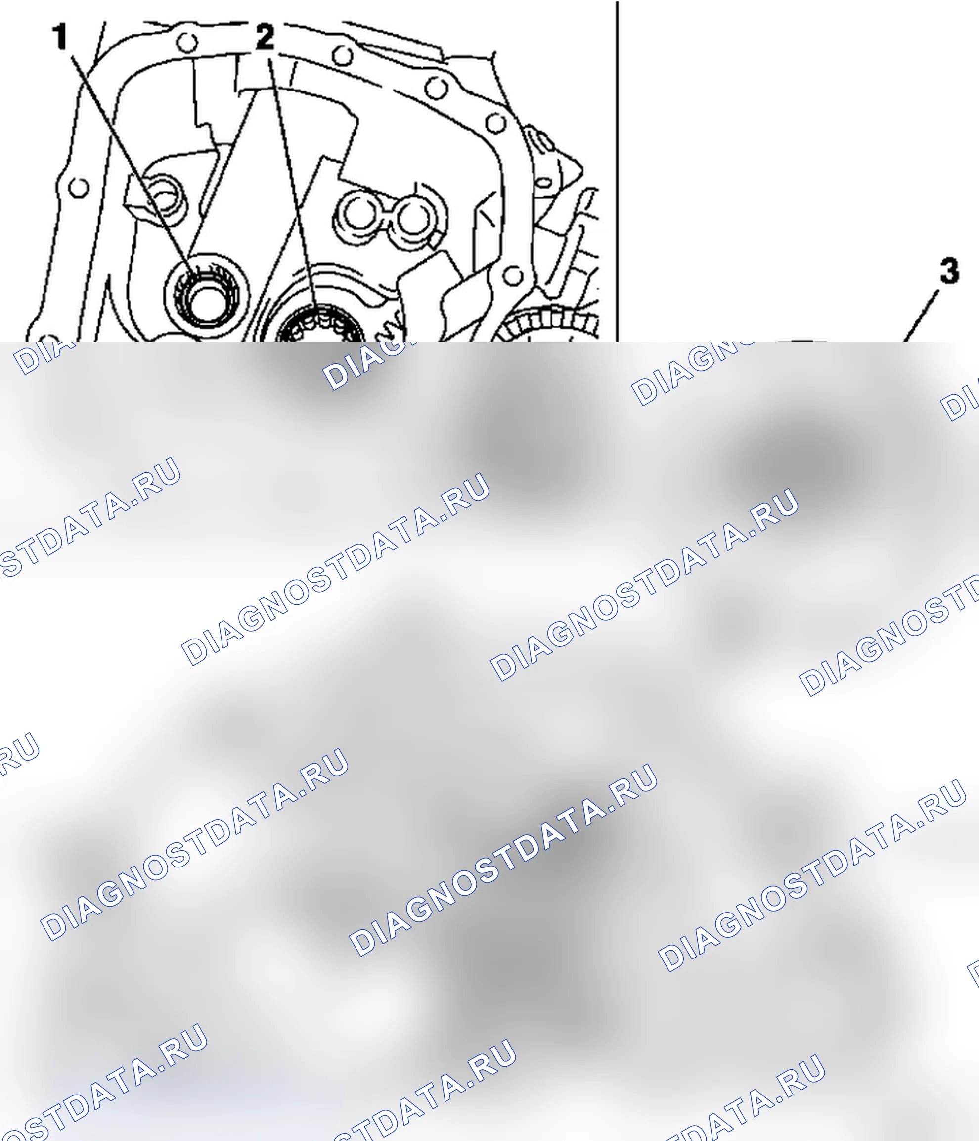 Замена корпуса коробки передач (F 17+). Opel Zafira A рестайлинг