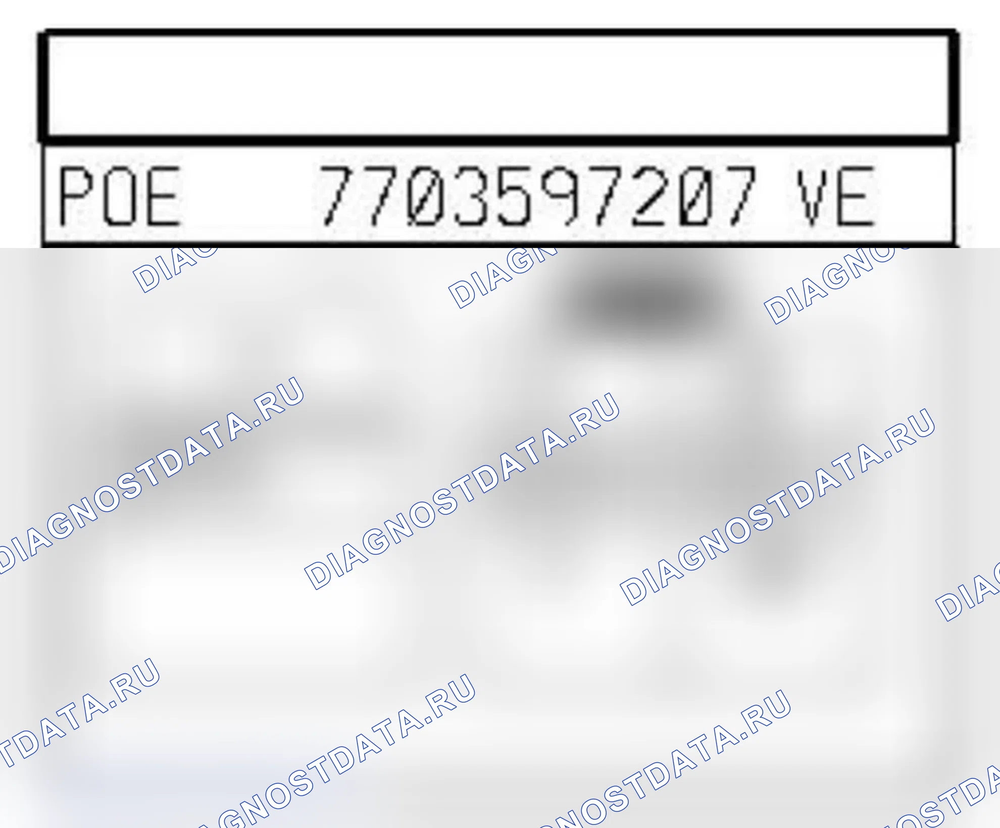 Распиновка разъёма 1099 — Лев. задн. боковая подушка безоп.. Renault Espace IV-рест