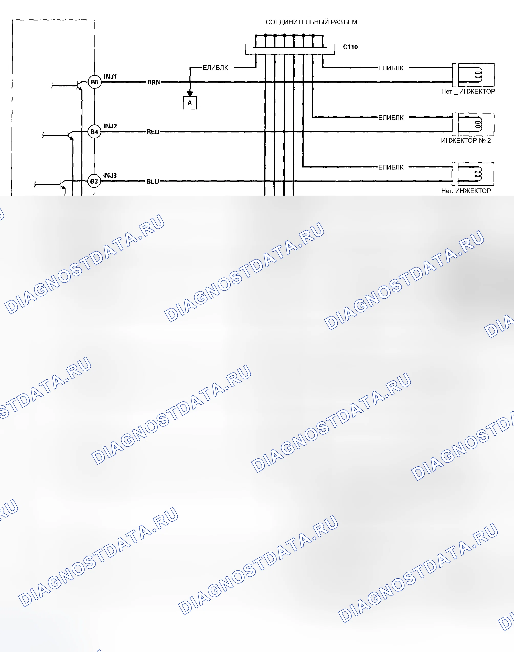 Рис. 217: Схема блок управления двигателем - модель AT-Pzev (SULEV). Honda Civic VII рестайлинг