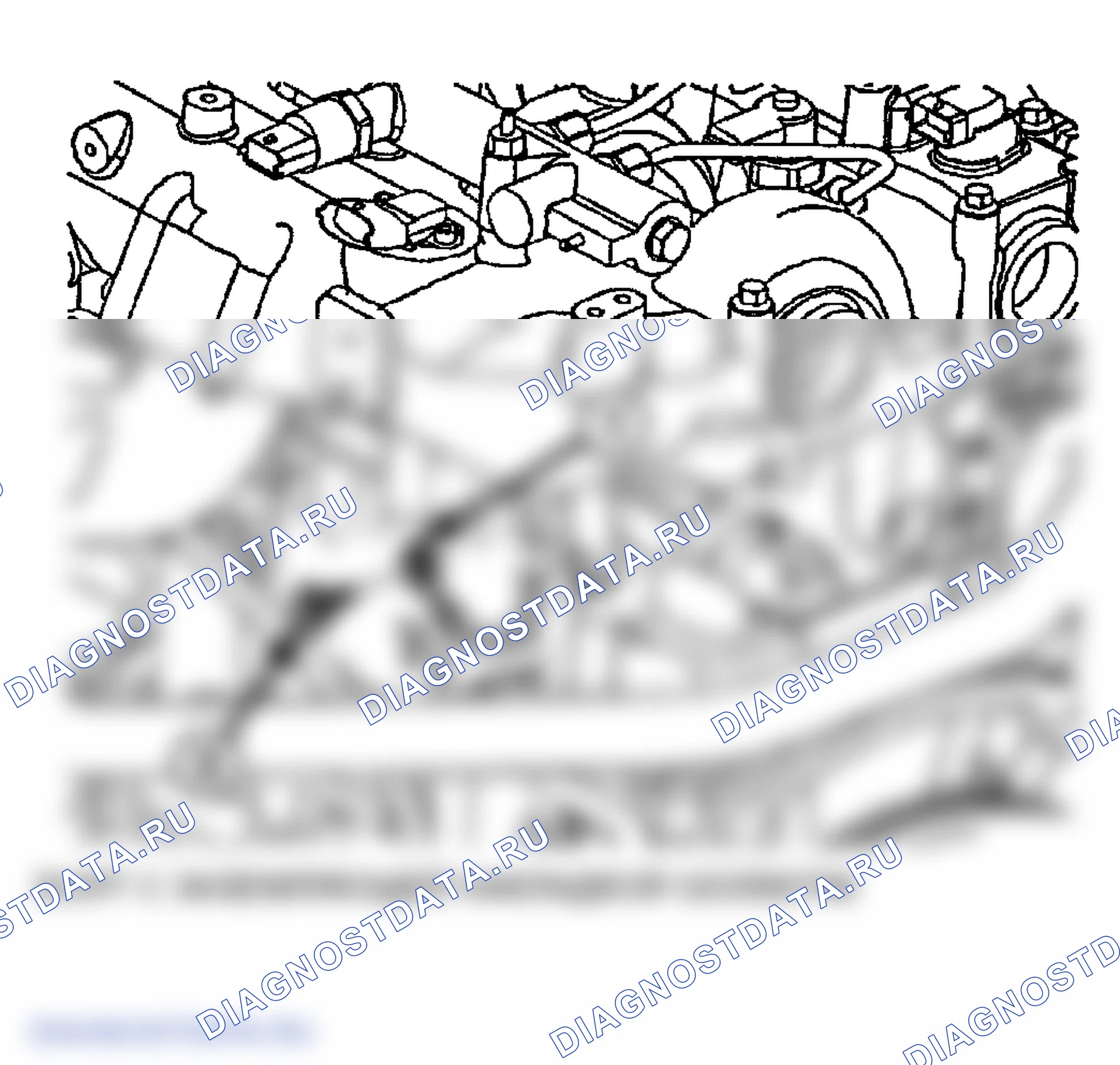 Рис. 8: ДВИГАТЕЛЬ 2,5л. Jeep Liberty I