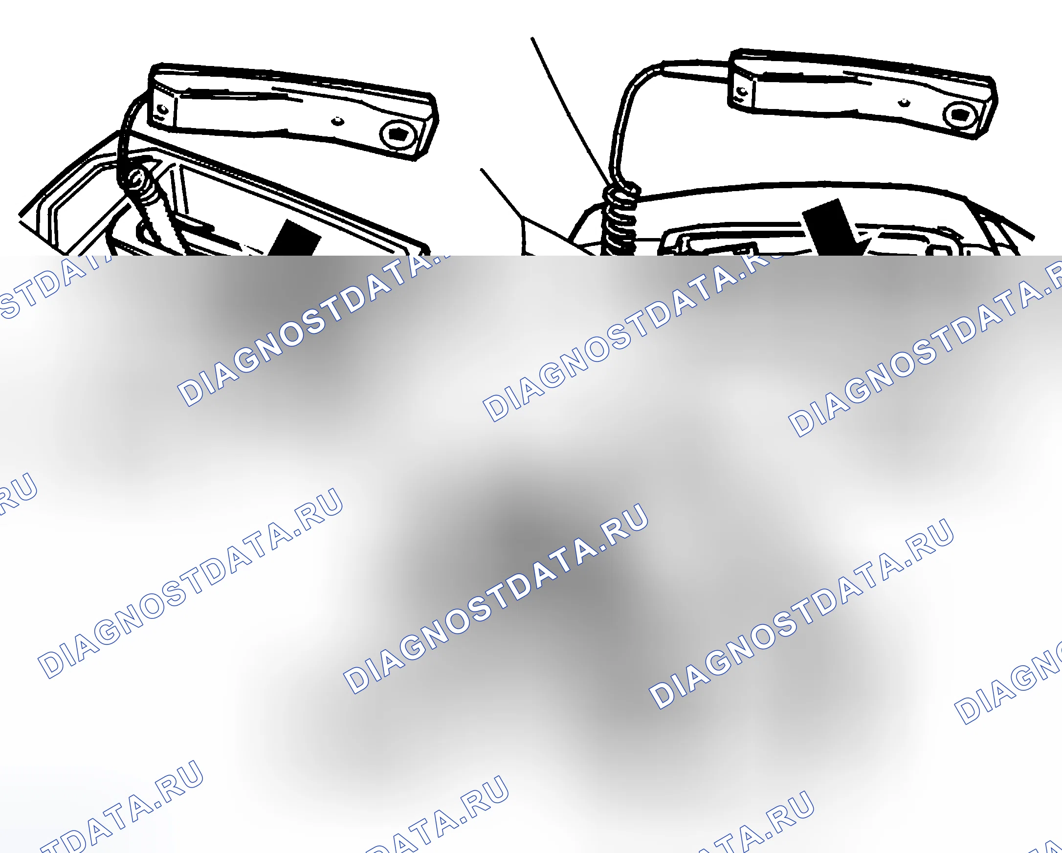 Рис. 210: ТЕЛЕФОННЫЙ АППАРАТ, ЗАМЕНА (до 2004 г.). Volvo S60 I