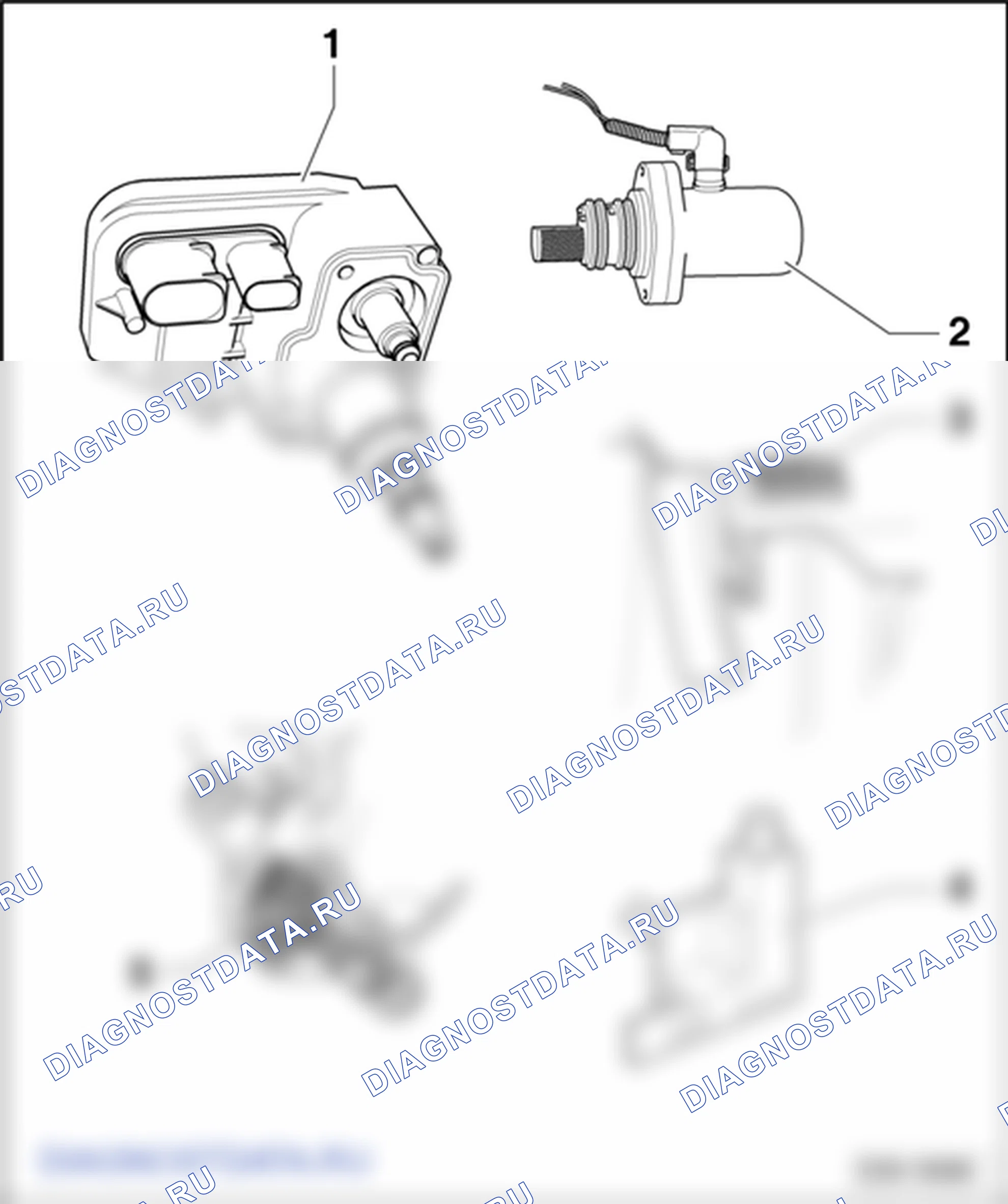 Электрические/электронные компоненты и места их установки. SEAT Alhambra Ii