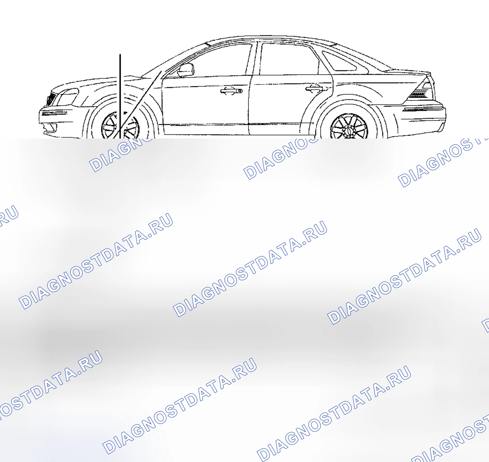 Рис. 27: Литник. Ford Five Hundred I