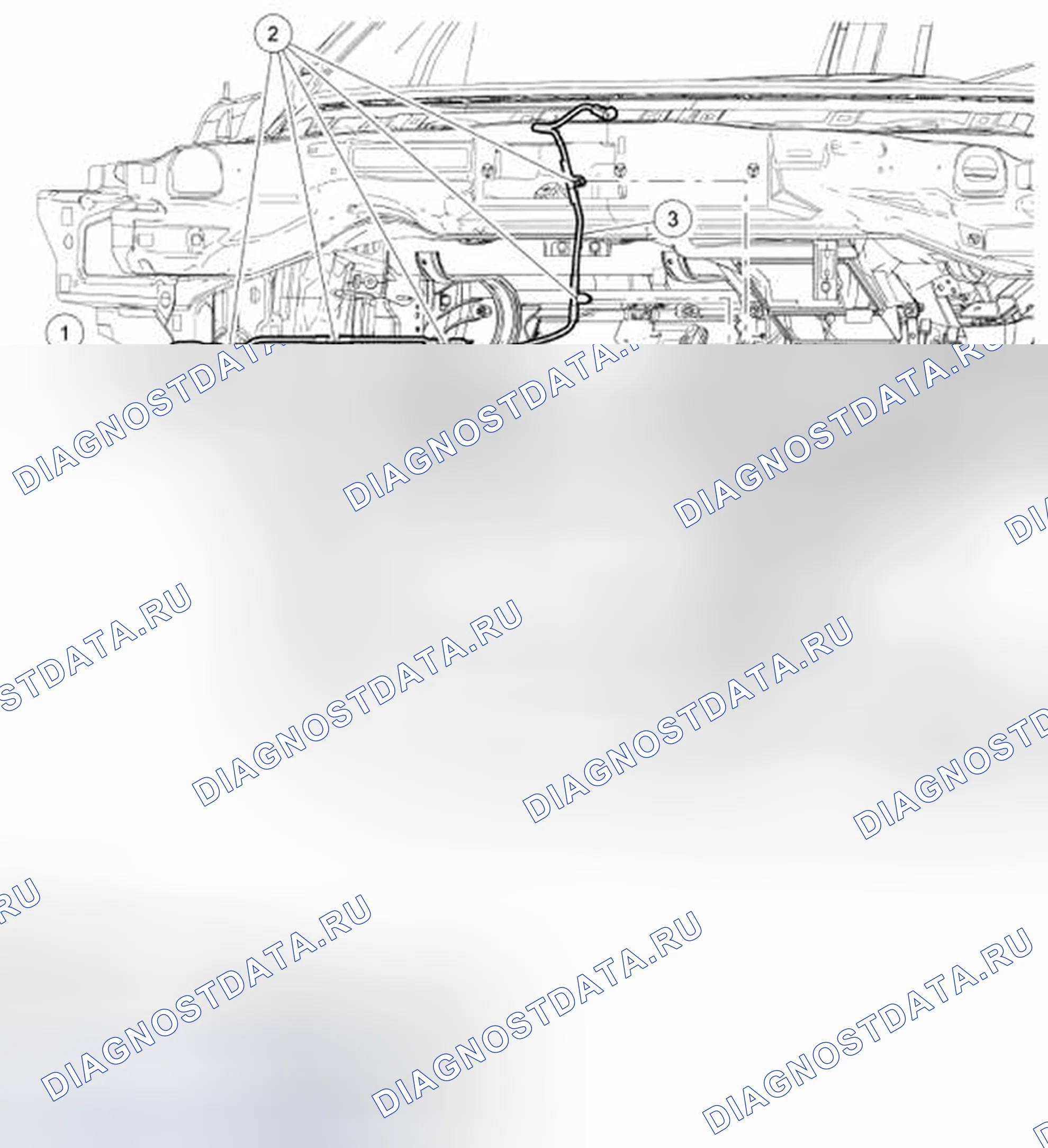 Рис. 40: Кабель ввода антенны. Hyundai Matrix I рестайлинг