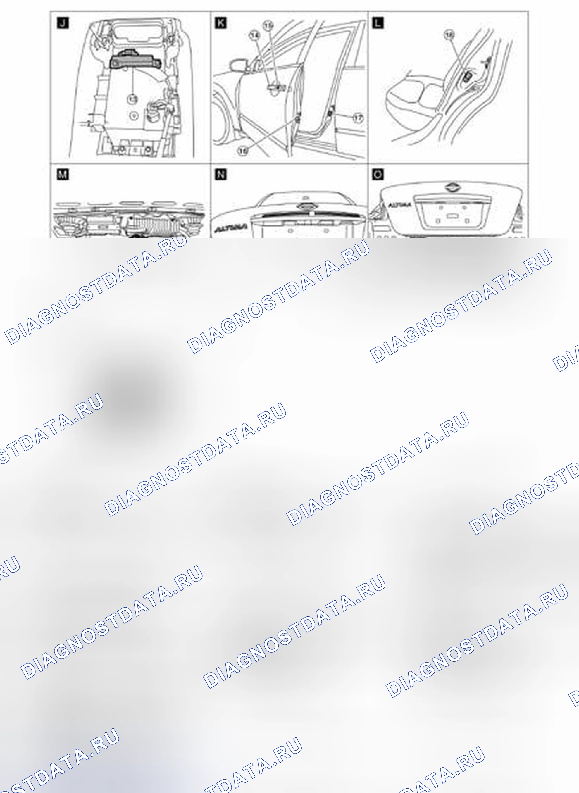 Рис. 776. Nissan Altima L32 рестайлинг