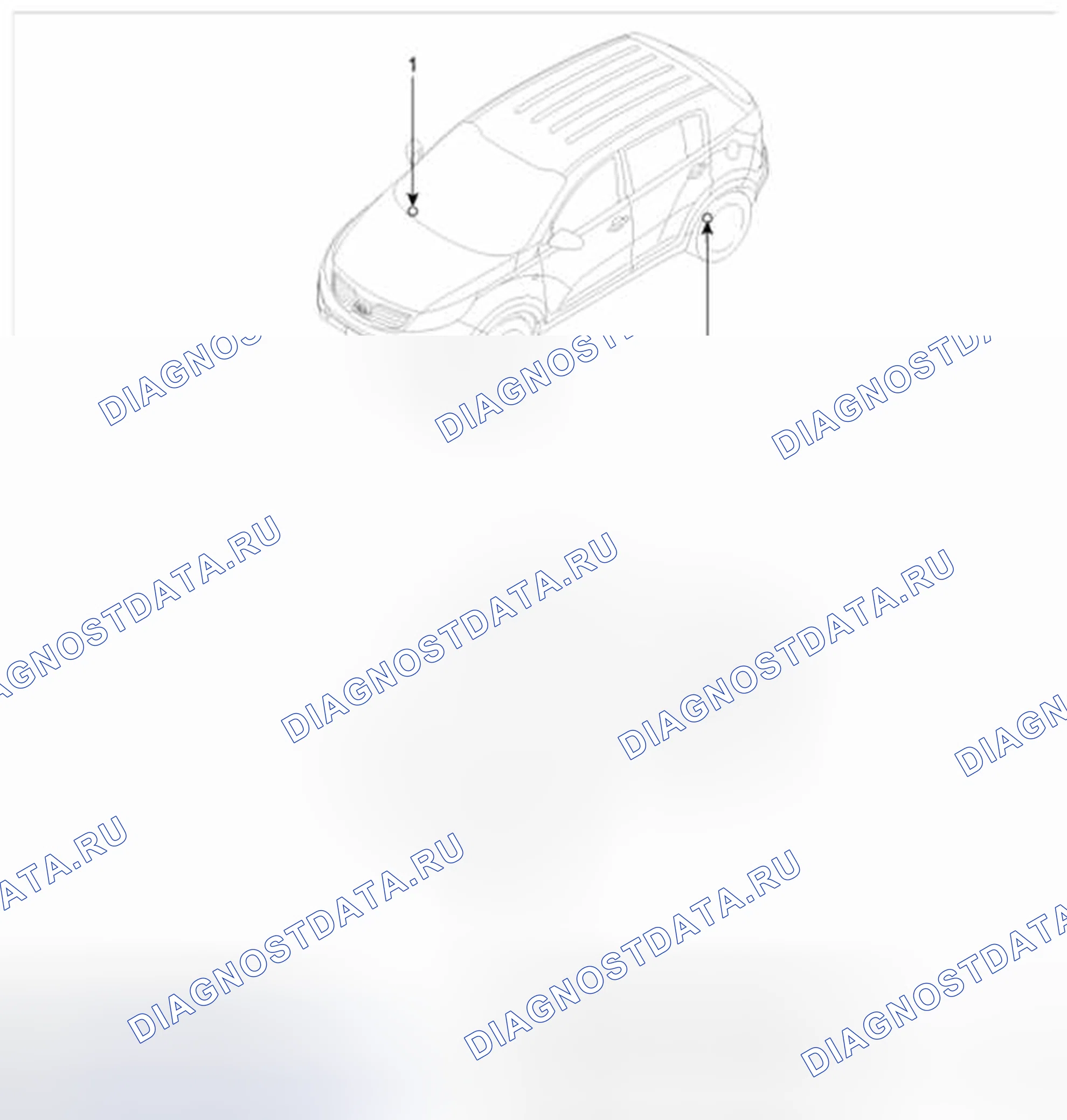 Рис. 13: Расположение компонентов. Haval Beast (Shenshou) I