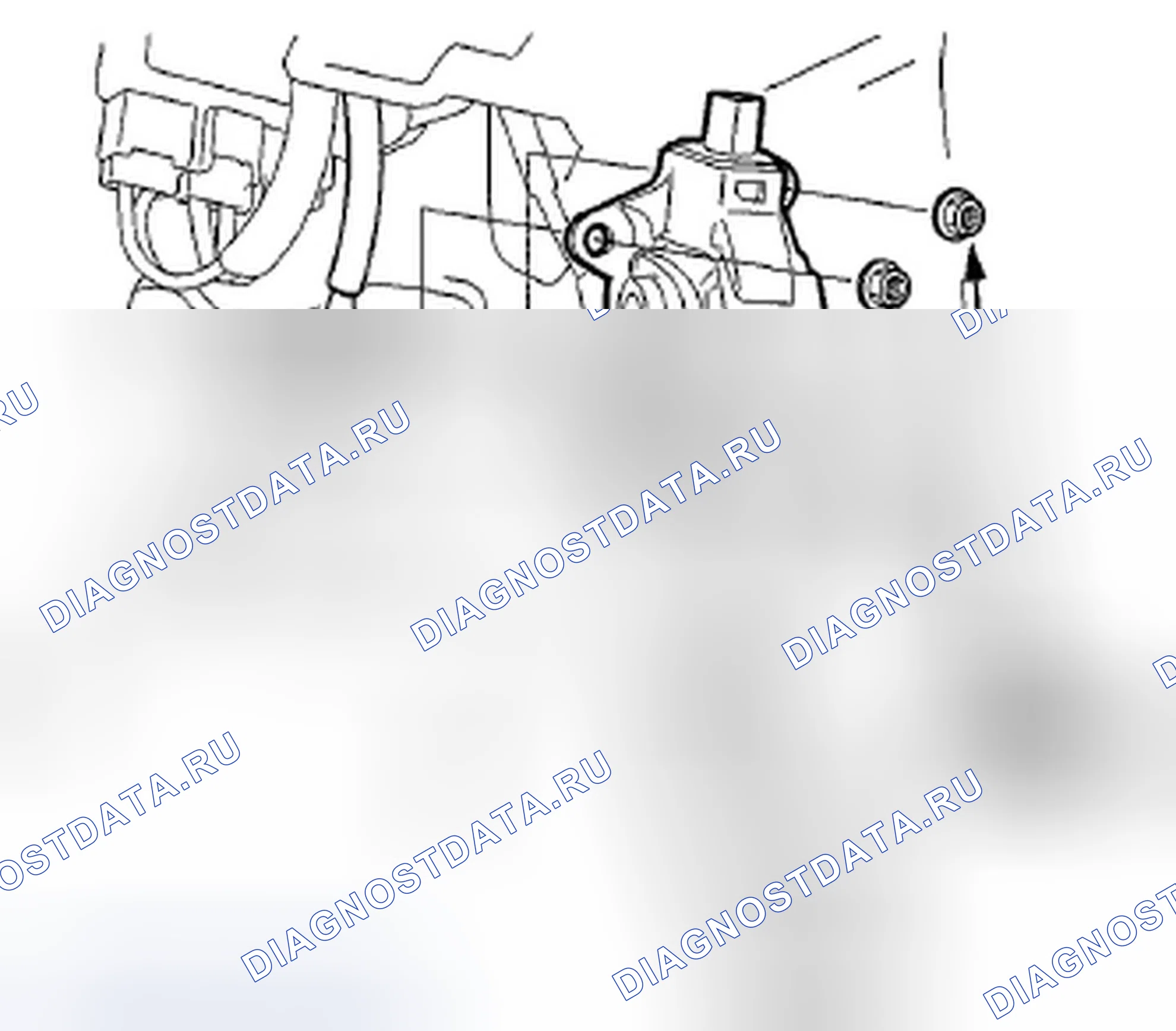 Рис. 408: Снятие / установка модуля педали акселератора. Honda Insight ZE2