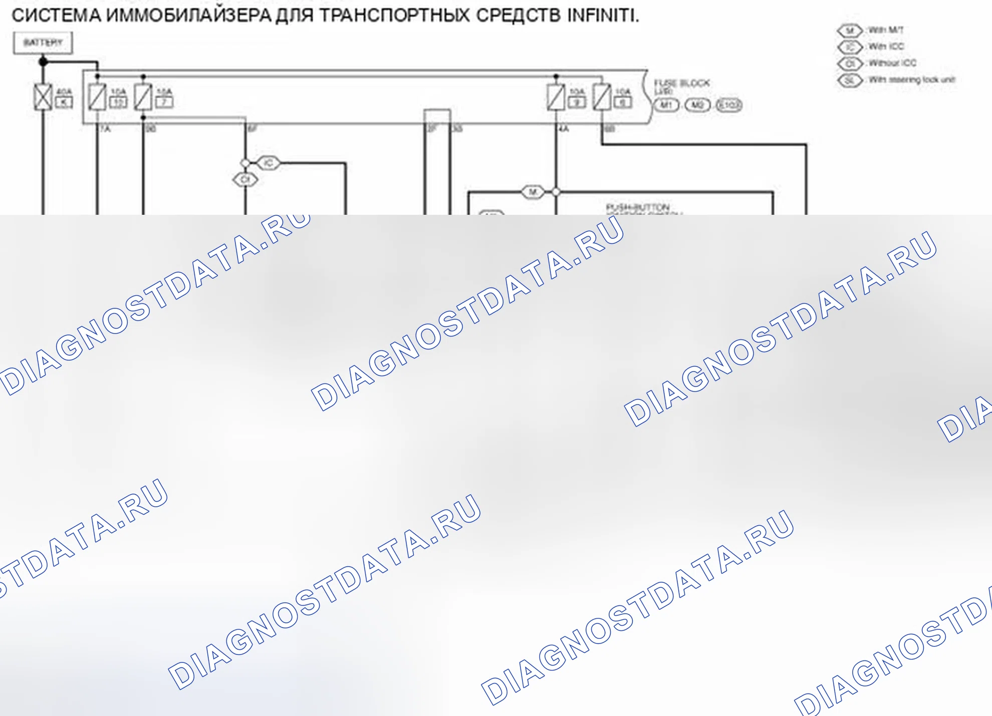 Рис. 193: электросхема - IVIS. Infiniti G25 IV рестайлинг