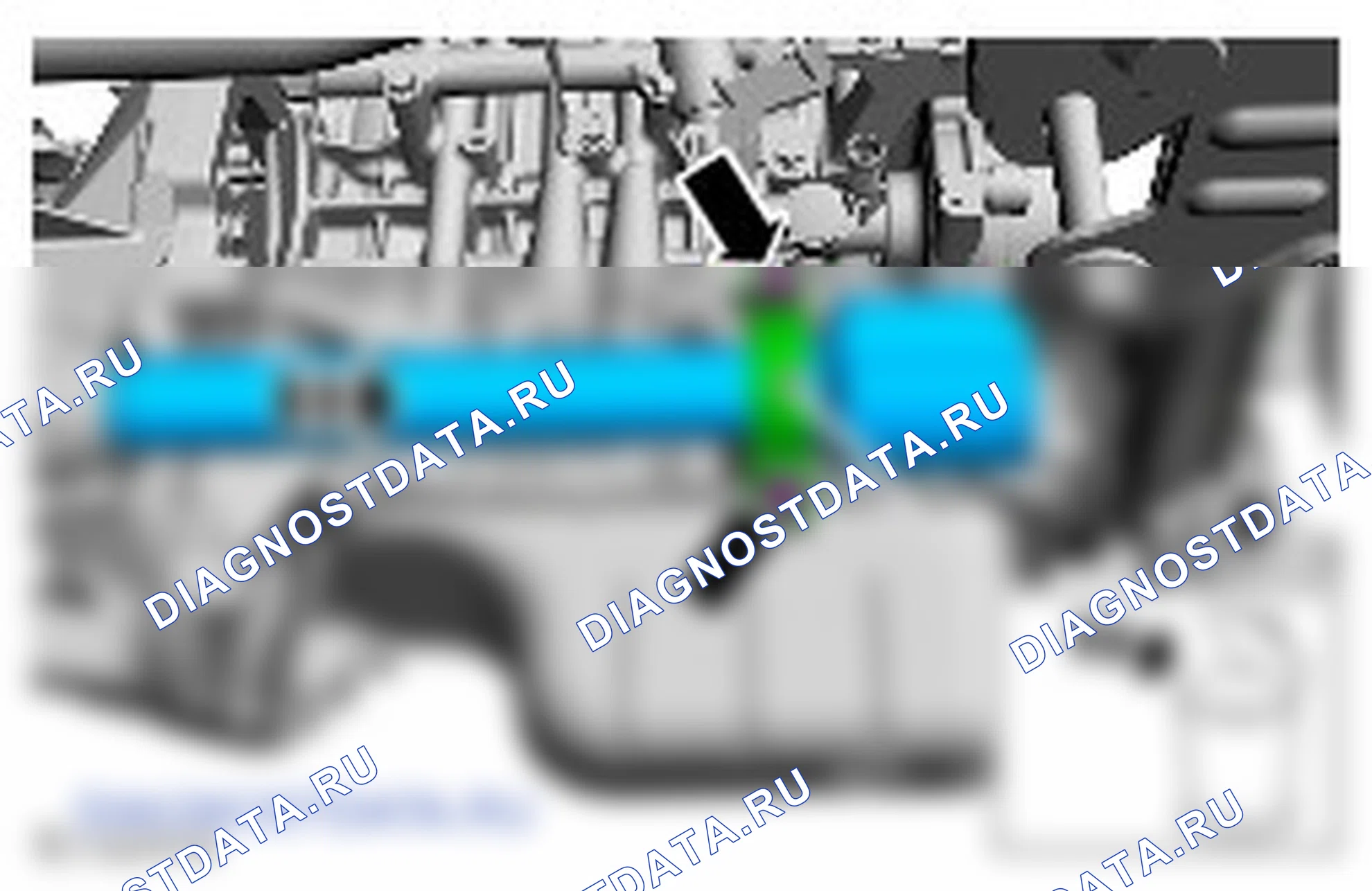 Как снять и установить промежуточный вал. Ford Grand C-MAX II