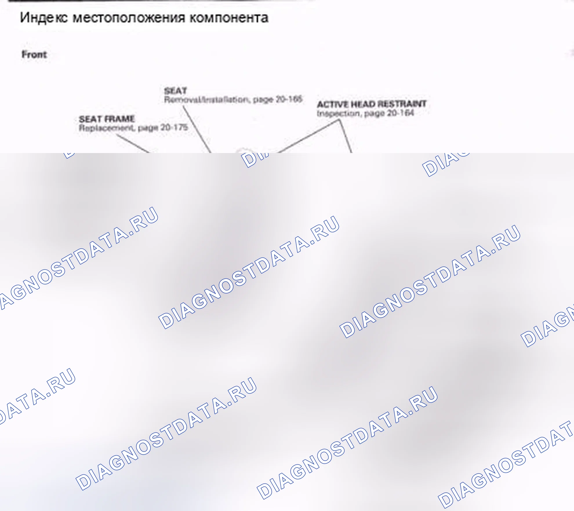 Рис. 1: Передняя часть. Honda Crosstour I