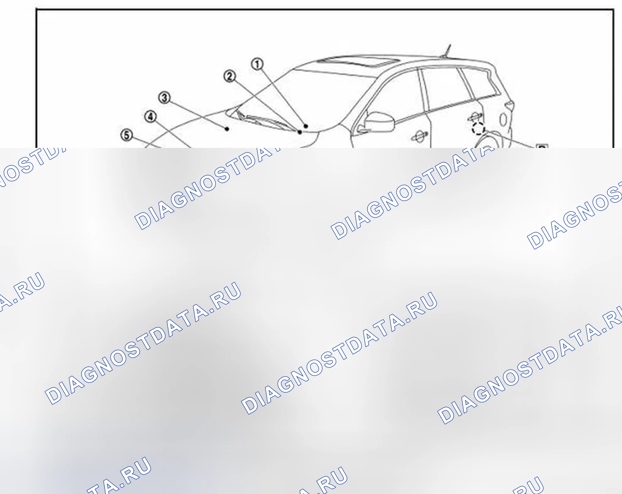 Рис. 60: Расположение компонентов. Infiniti QX60 I