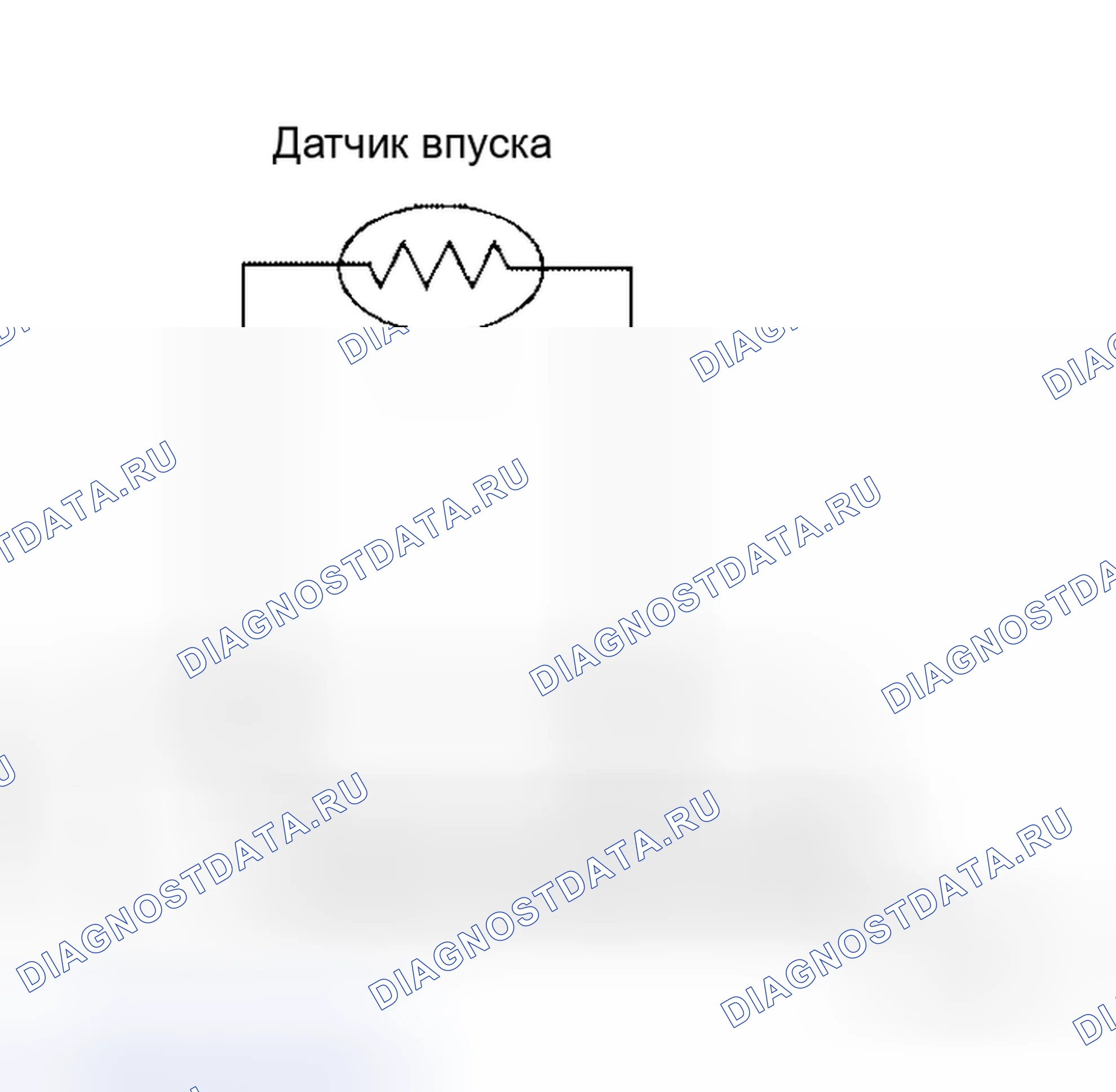 Рис. 76: ПРОЦЕДУРА ДИАГНОСТИКИ ДАТЧИКА ВПУСКА. Honda Lagreat I