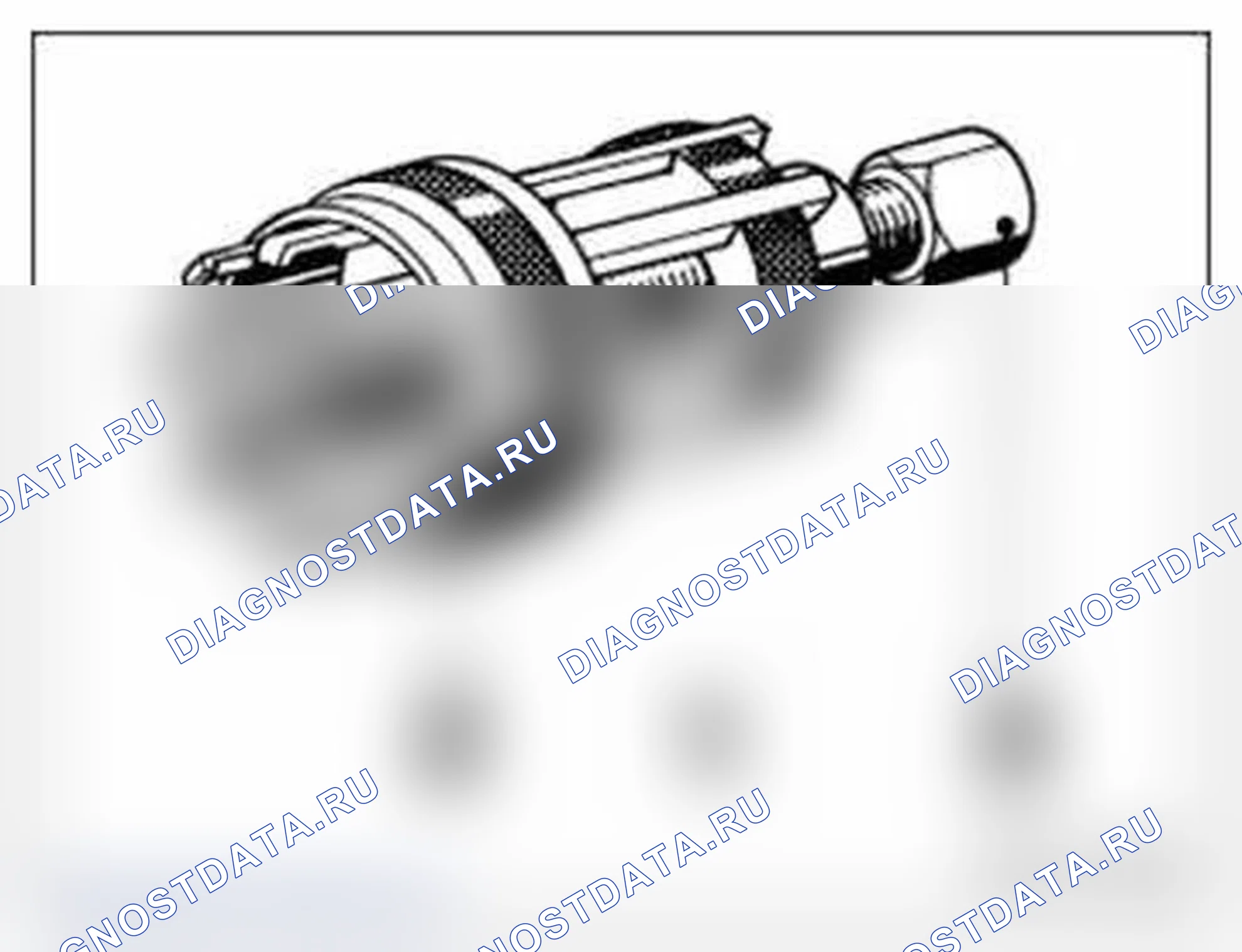 Рис. 237: 23-2050 Съемник. BMW X6 M E71