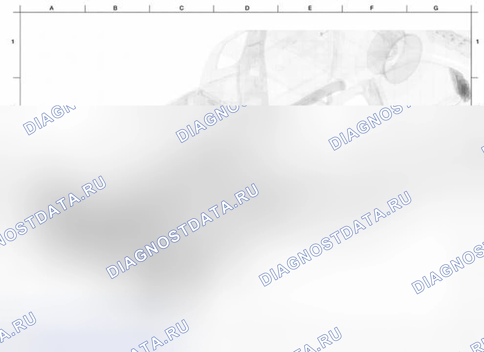 Рис. 52: Идентификация жгута шасси двигателя. Nissan Frontier D40