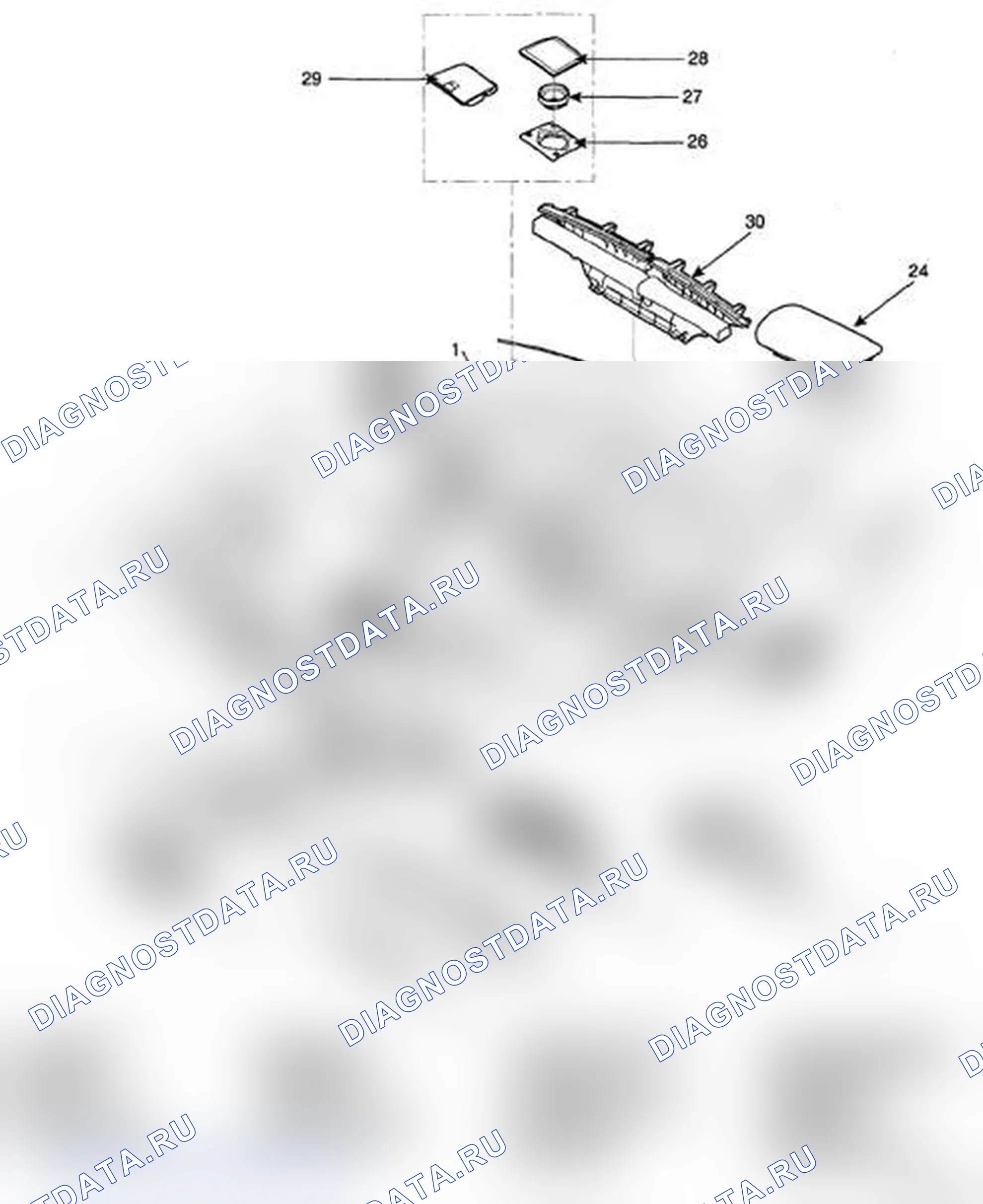 Рис. 38: КОМПОНЕНТЫ. Hyundai Santa Fe II
