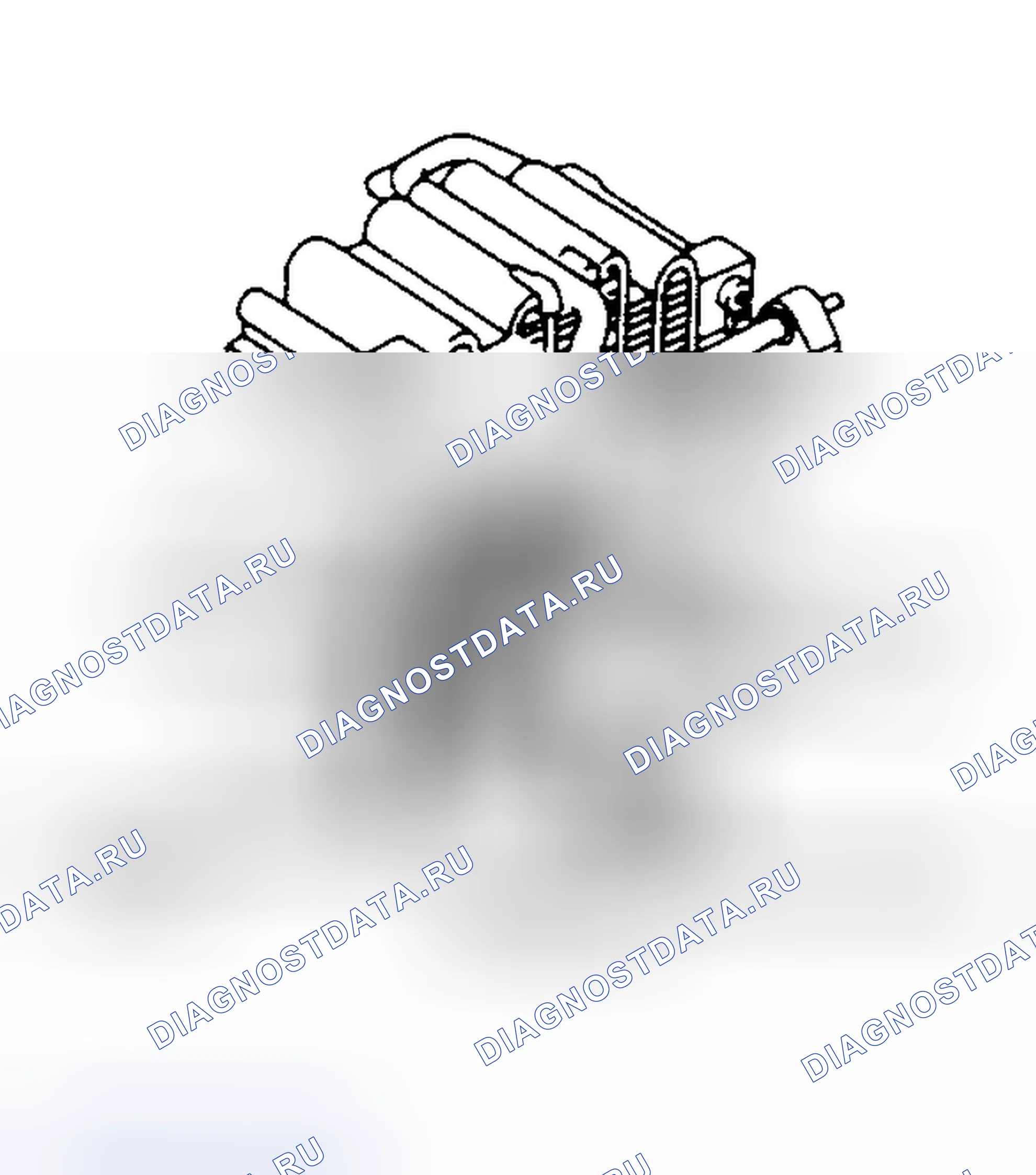 Рис. 5: Демонтаж расширительного клапана. Mazda MPV III