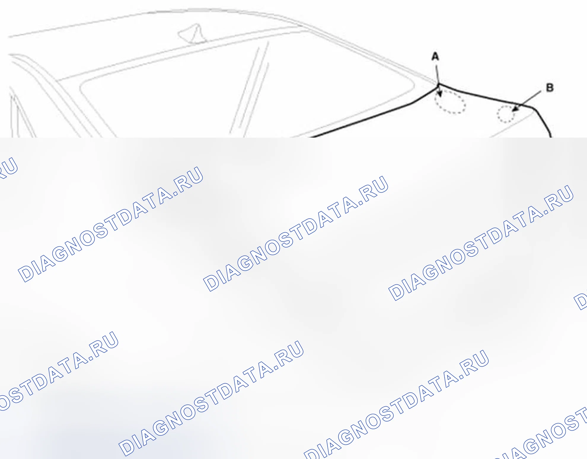 Рис. 33: Регулировка крышки багажника. Hyundai Equus II