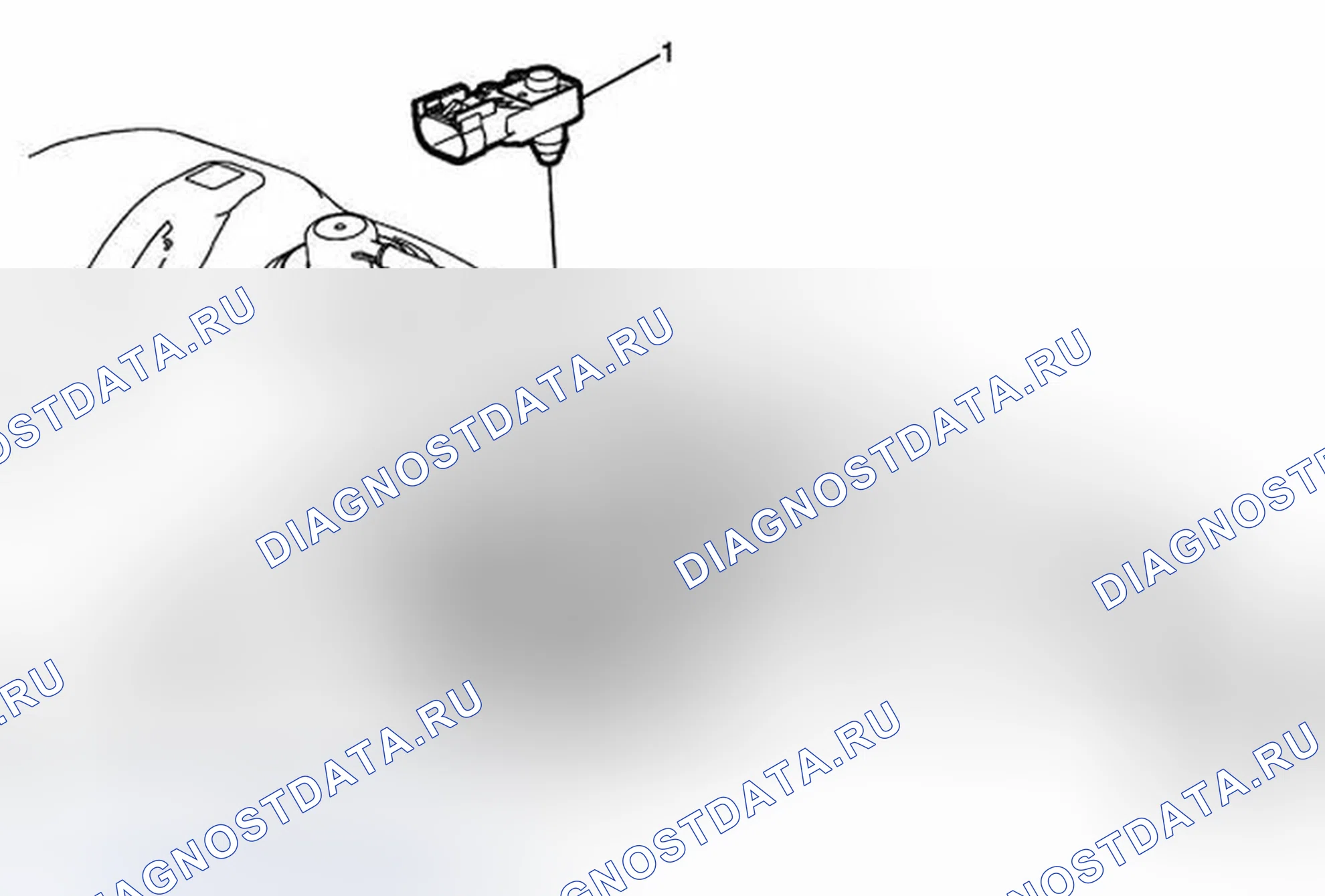 Рис. 90: Замена датчика давления топливного бака. Buick Regal V