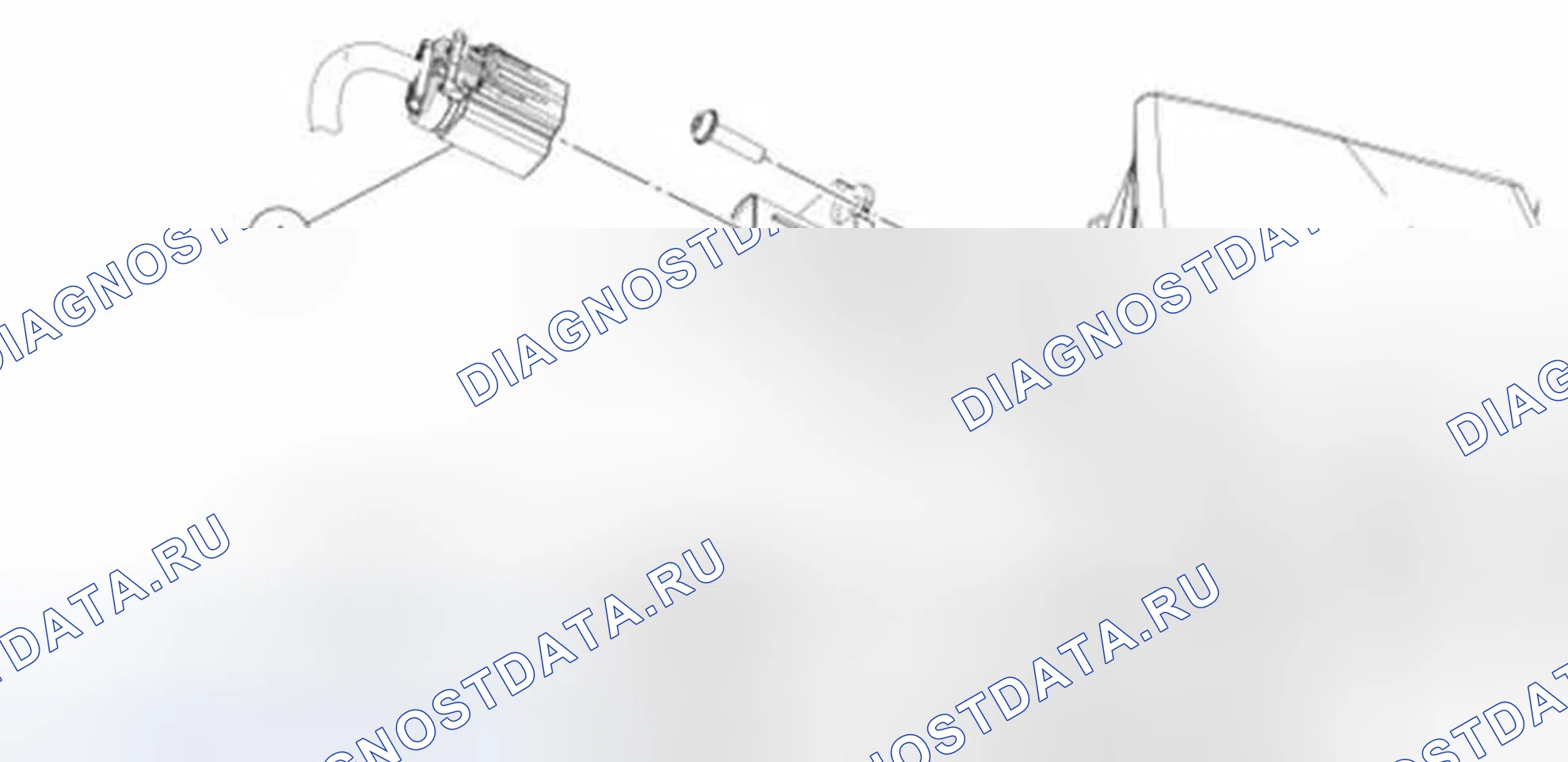 Рис. 4: Датчик массового расхода воздуха (массовый расход воздуха). Ford Fiesta Mk6